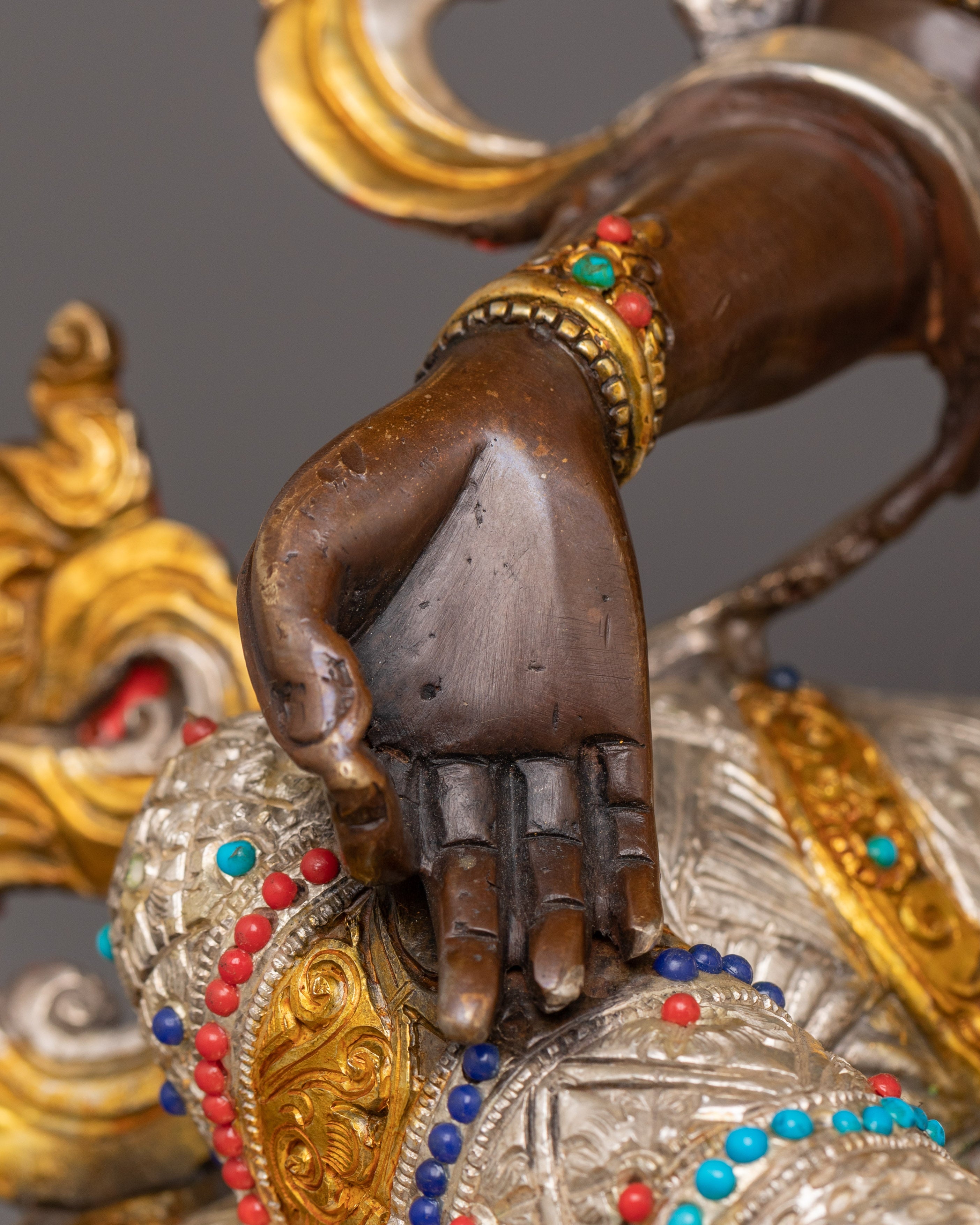 Oxidized Shyama Tara Statue | Green Tara - Swift Saviour