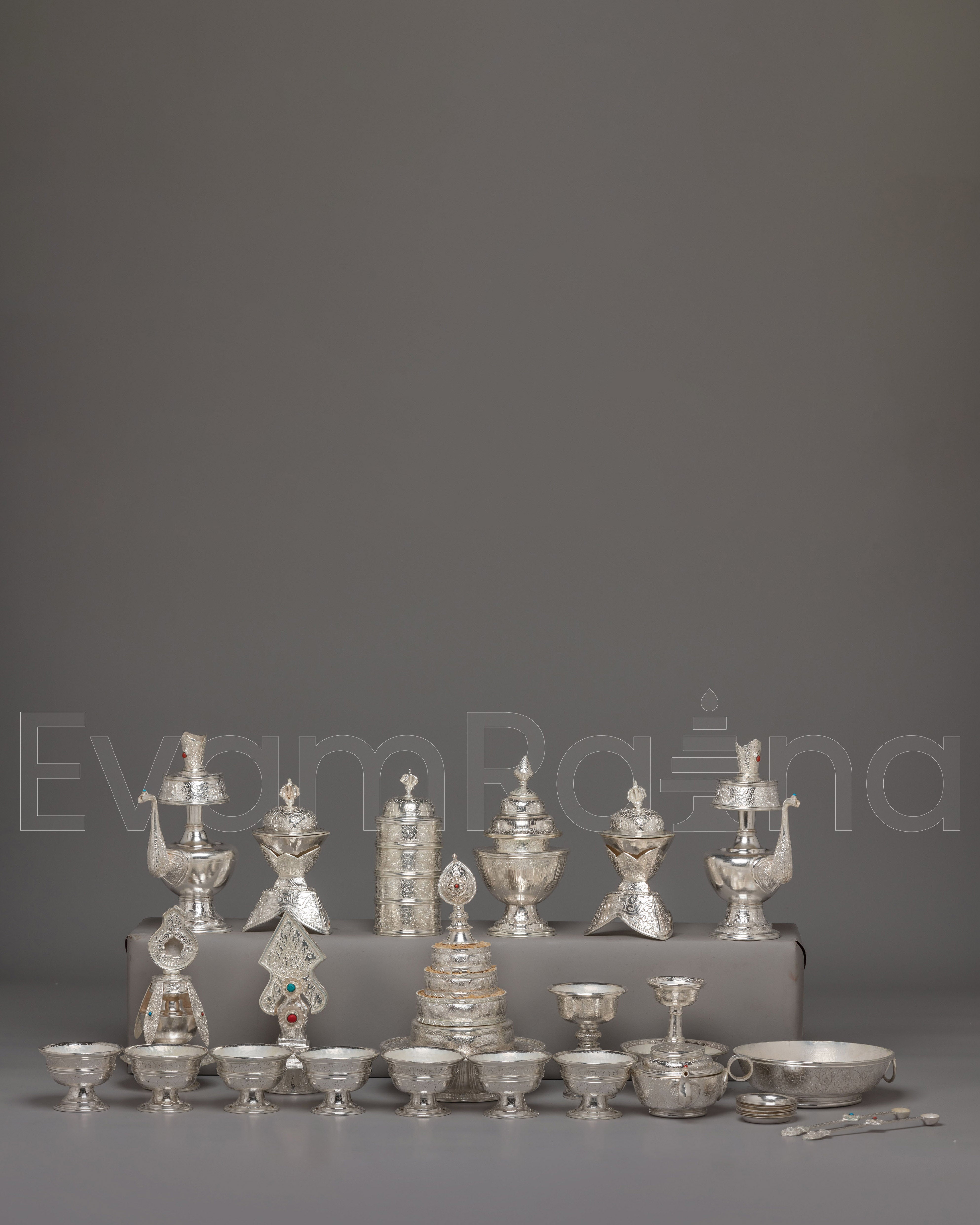 Buddhist Ritual Offering Set