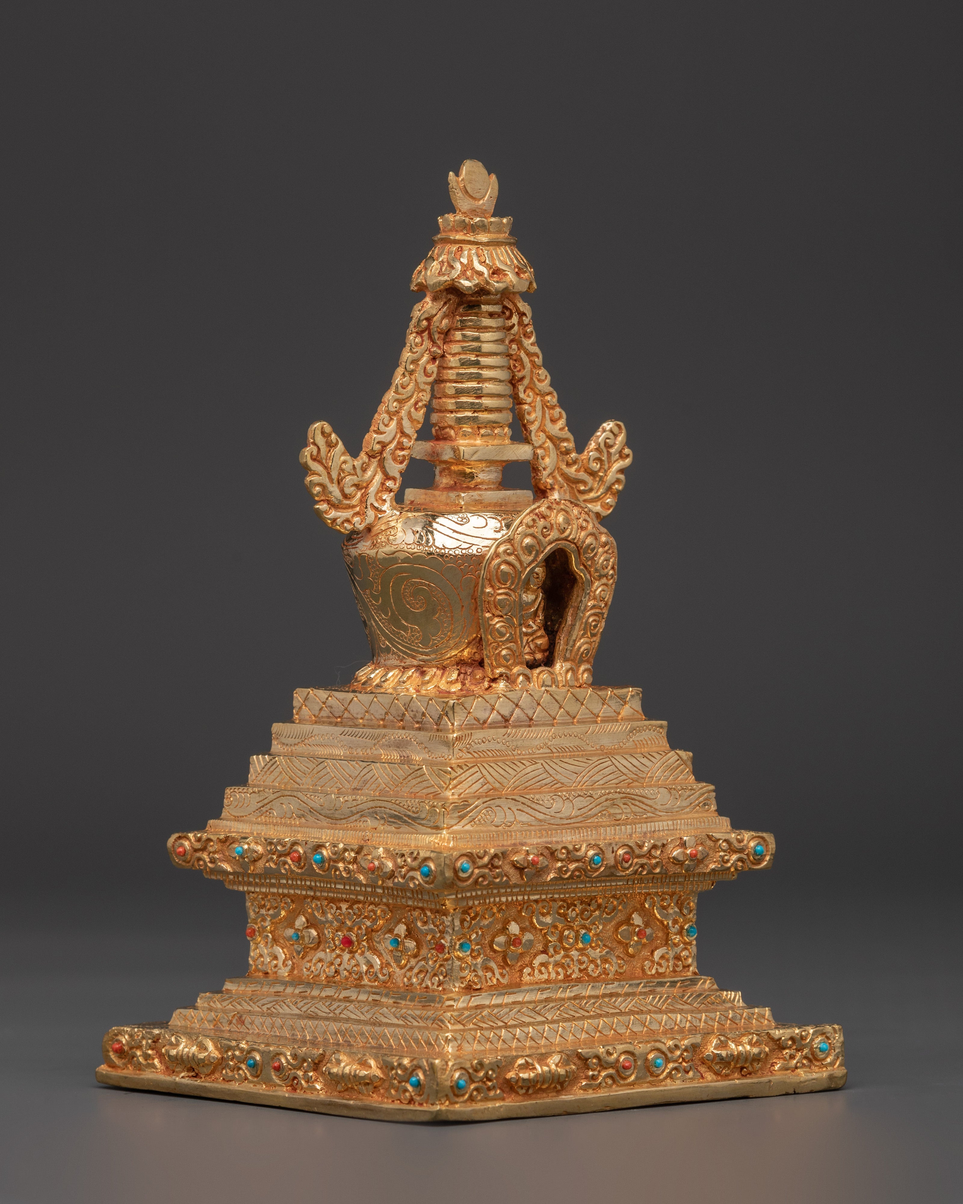 Stupa Sculpture | Tibetan Altar Statue