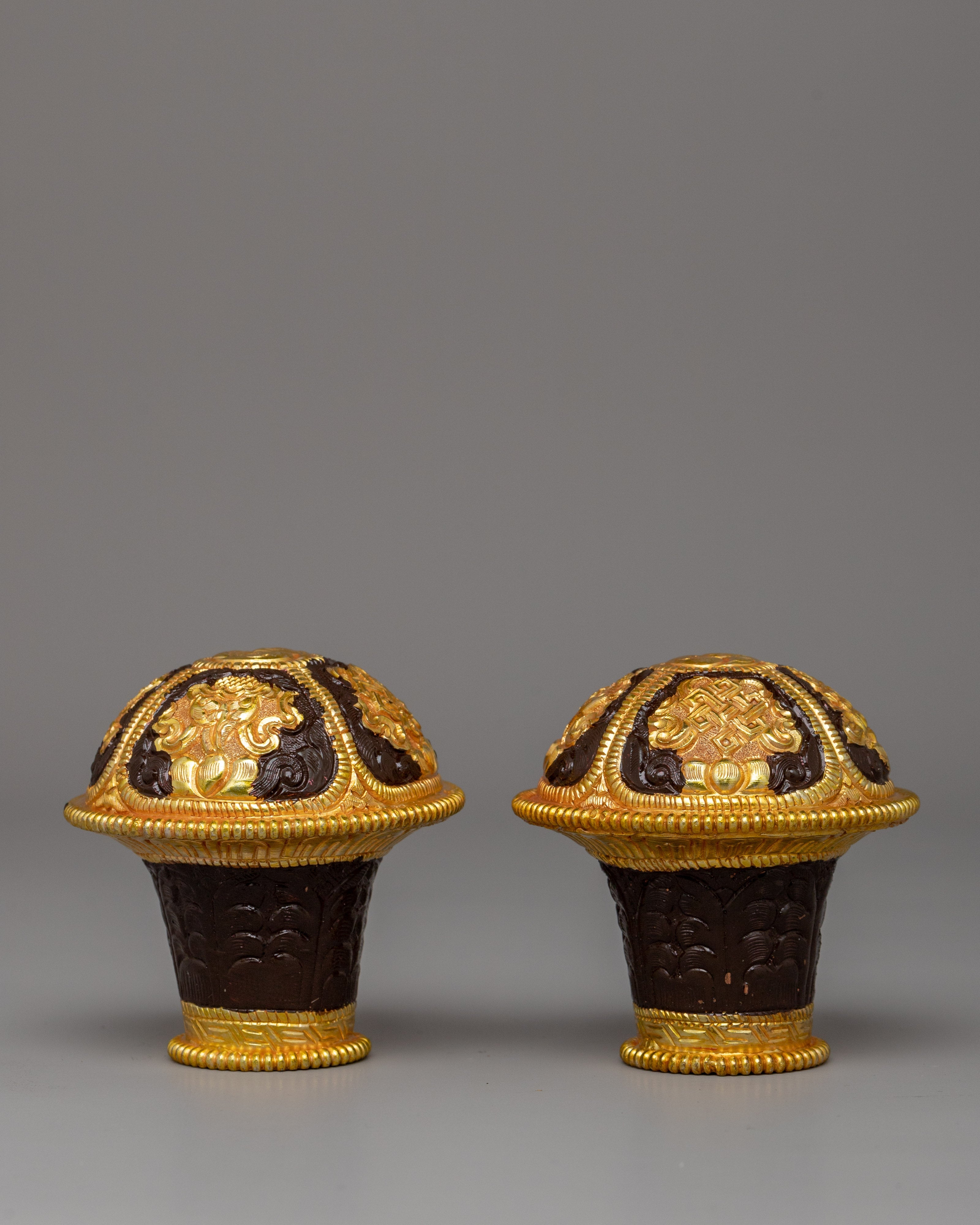 Handcrafted Traditional Brocade Thangka Stick Cap