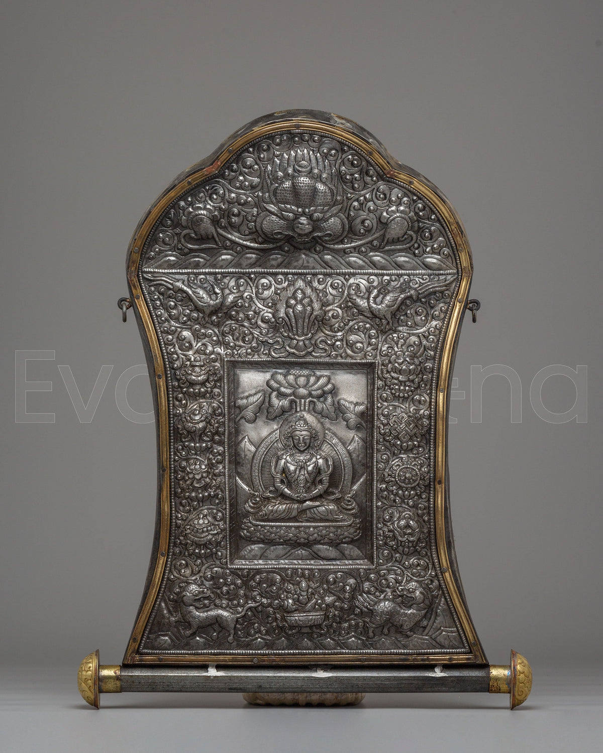 Sacred Amitayus Metal Thangk