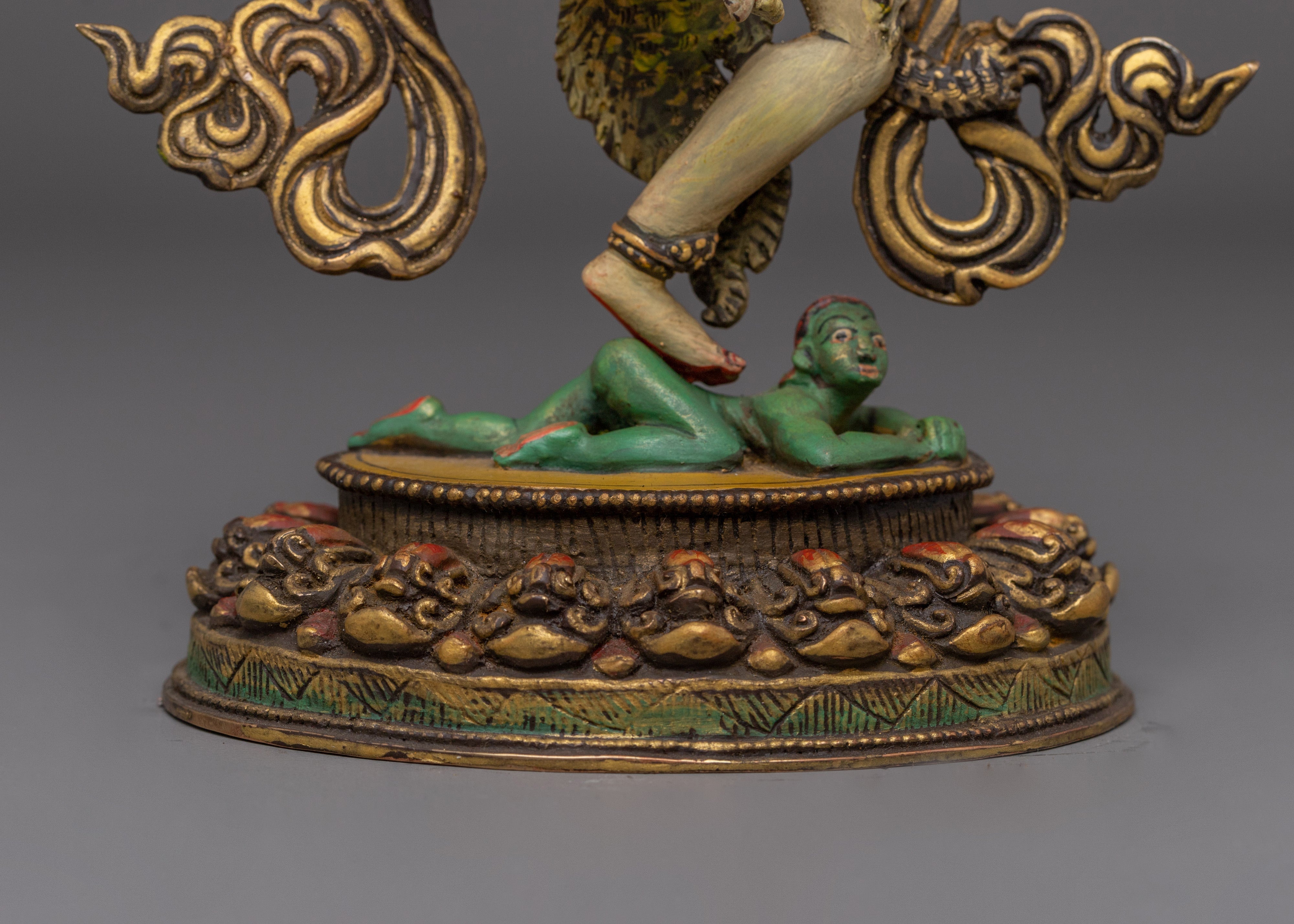 Lion-Headed Dakini, Simha Mukha Statue | Tantric Deity