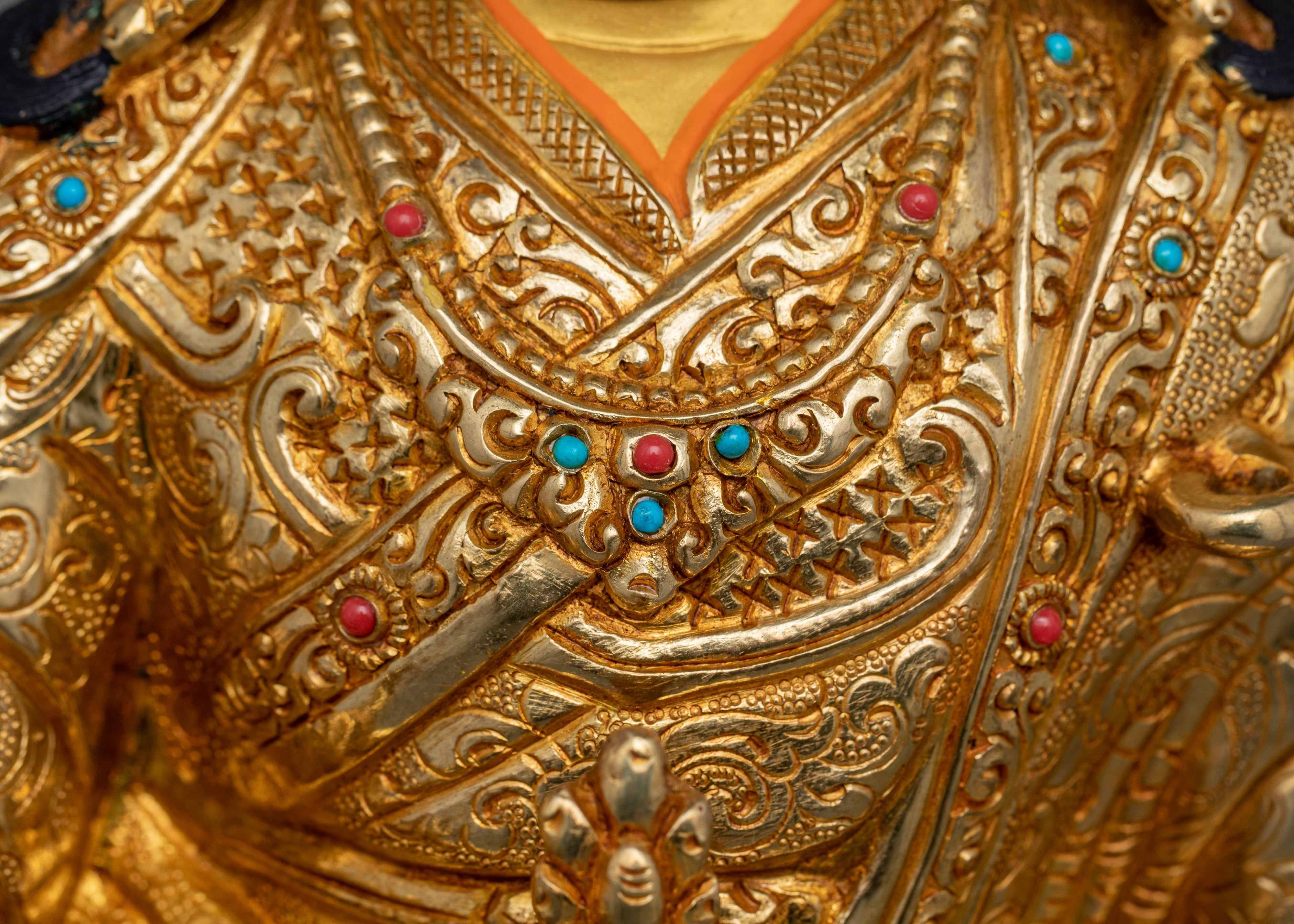 Lotus Born Guru Rinpoche Buddha Statue | Founder of Tibetan Buddhism