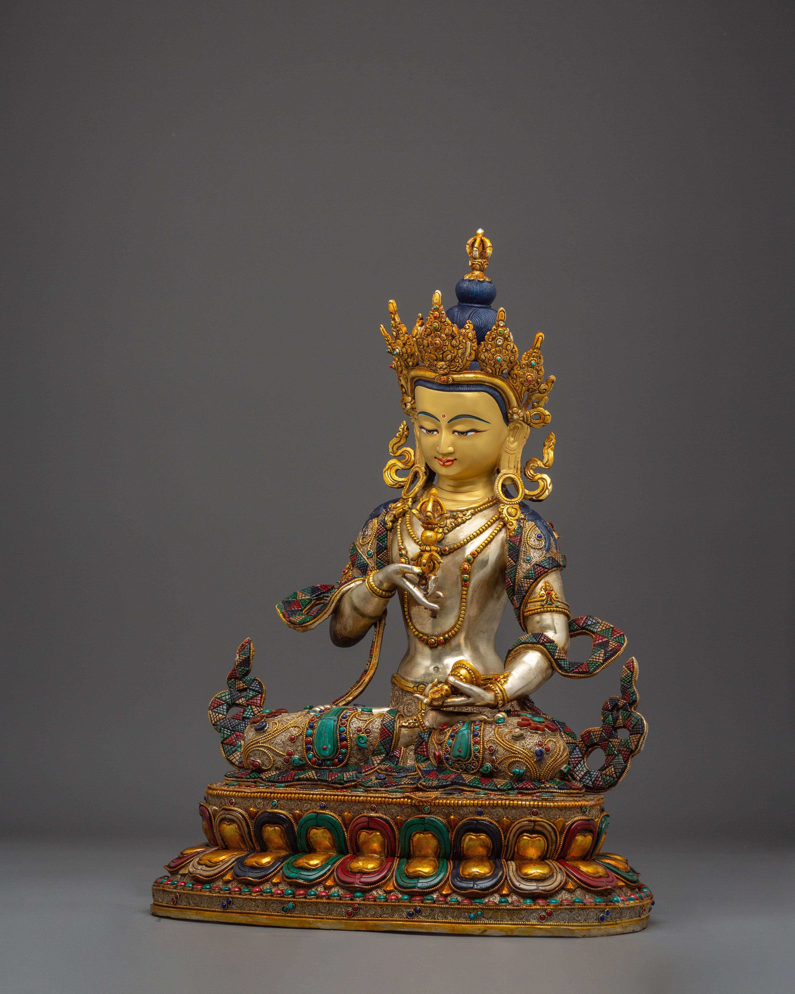 Dorje Sempa Purification Deity Statue | Vajrasattva Embodiment of Purification