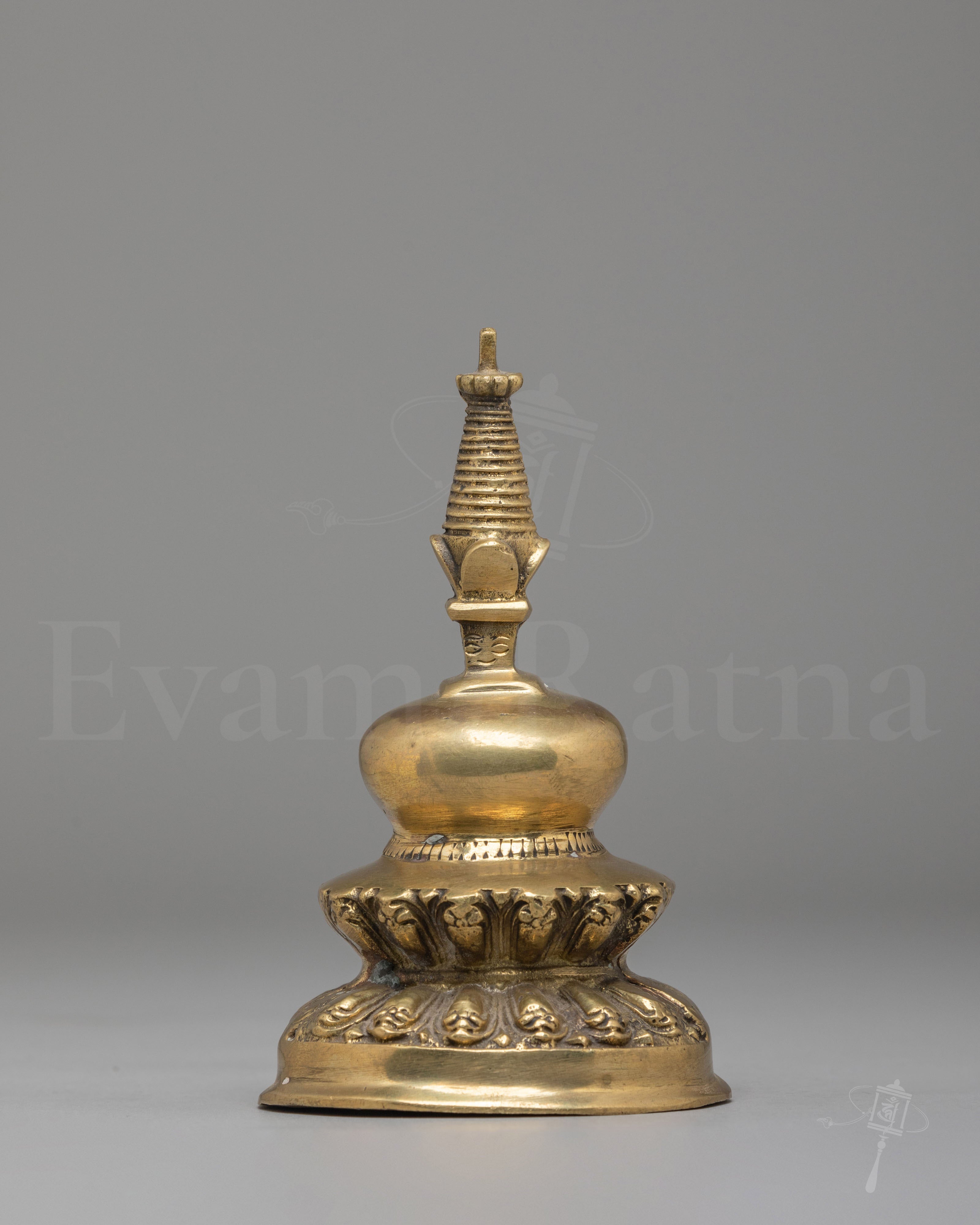 Handcrafted Buddhist Kadampa Stupa