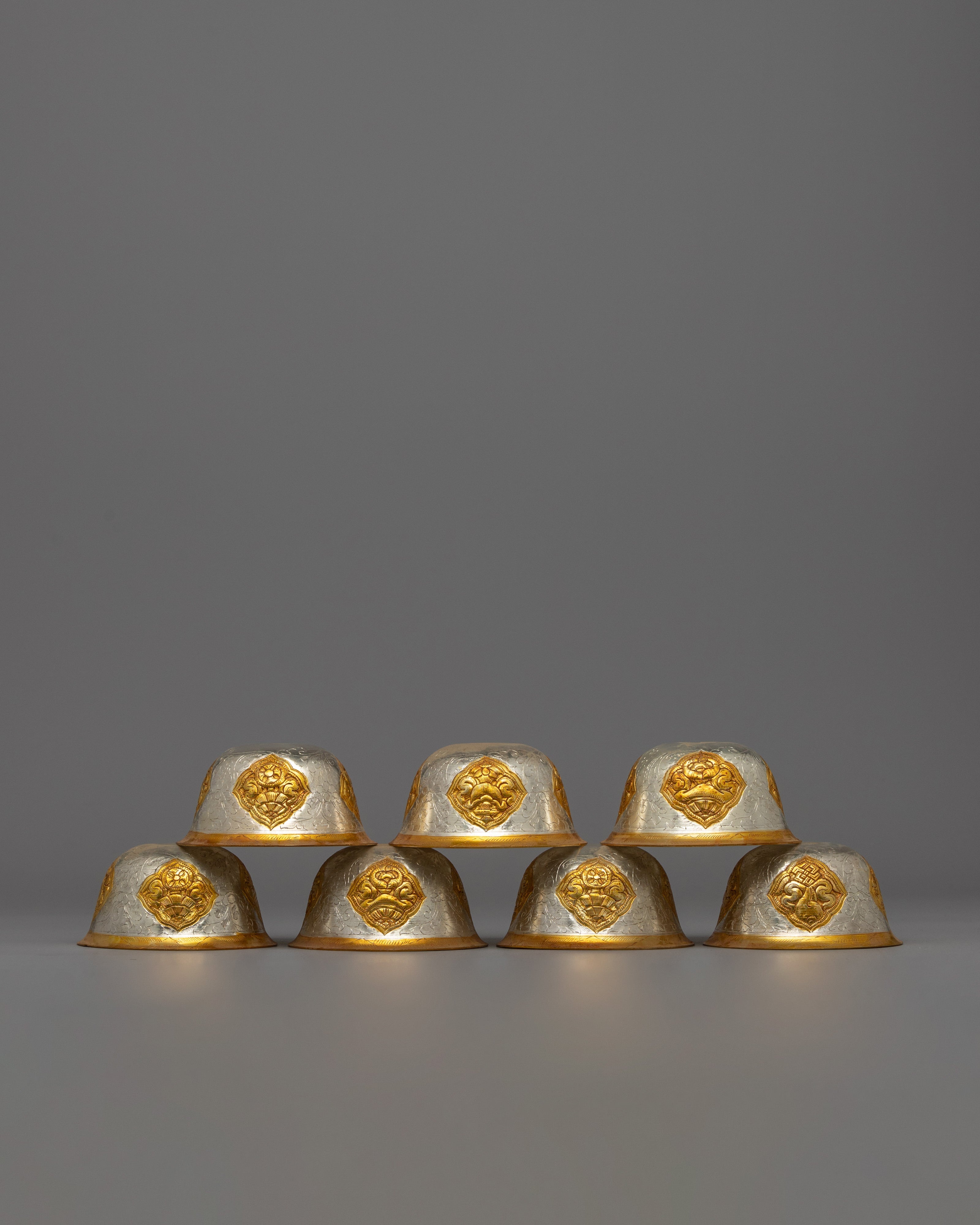 Sacred Tibetan Offering Bowl Set