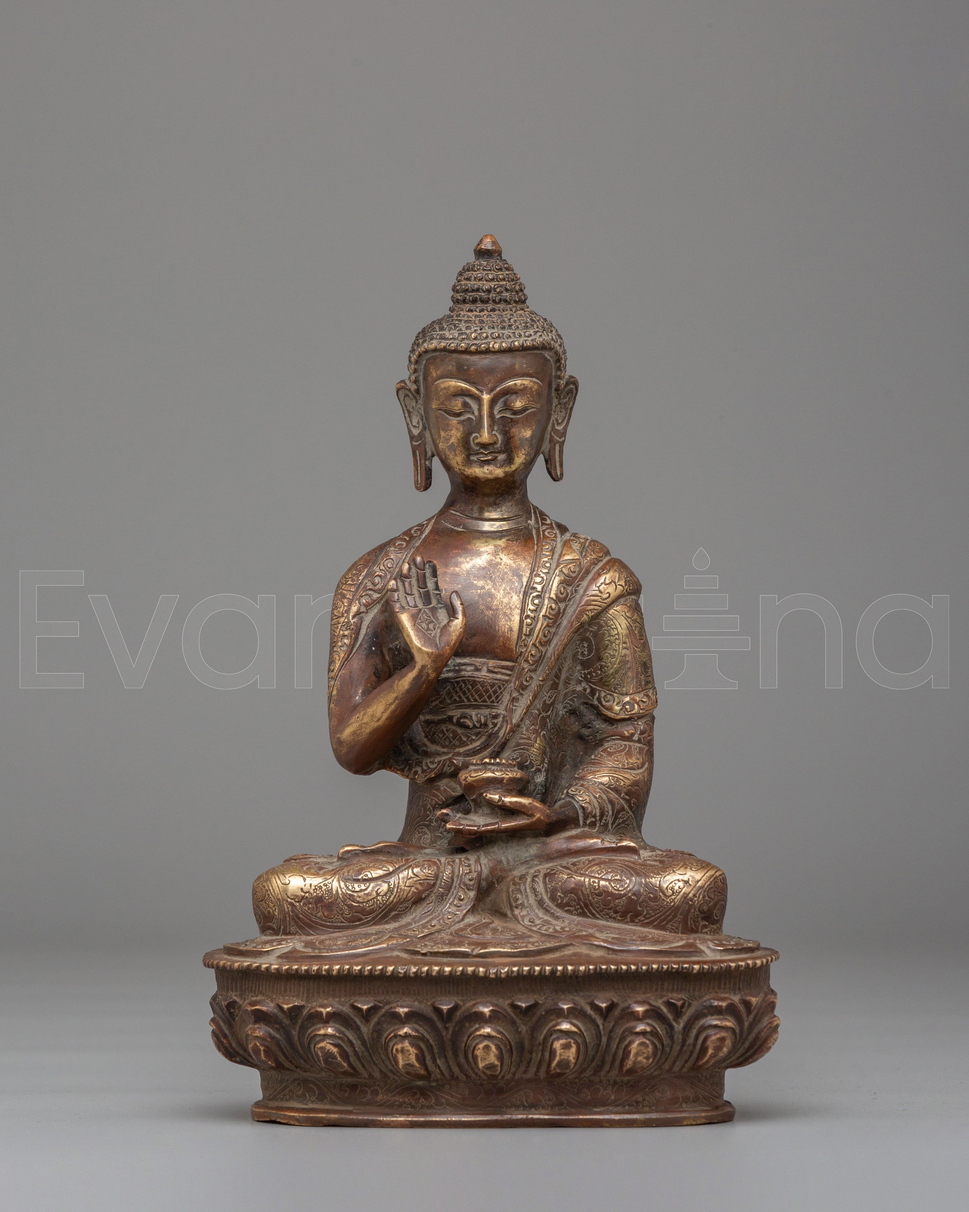 Spiritual Amogasiddhi Buddha Statue