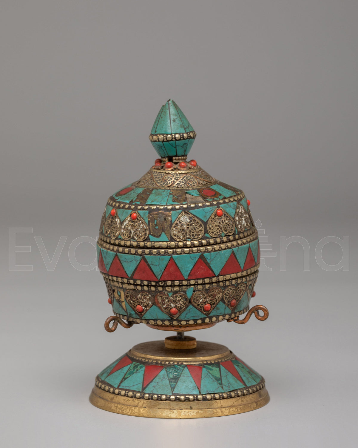 Sacred Handcrafted Prayer Wheel