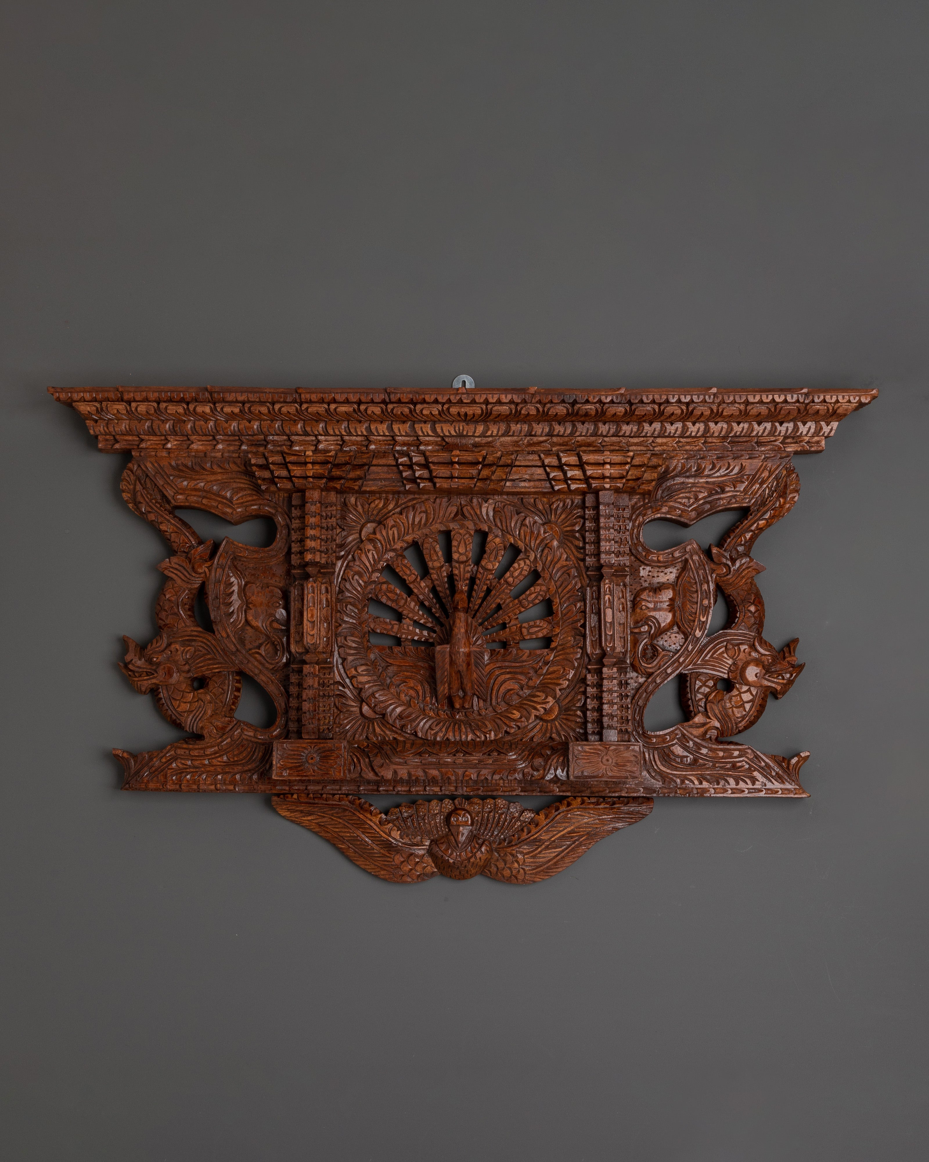 Pecock Adina wood Wall art