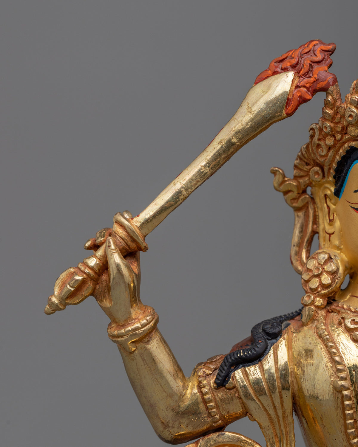 Manjushree Bodhisattva Figurine | Ignite Wisdom with our Sculpture
