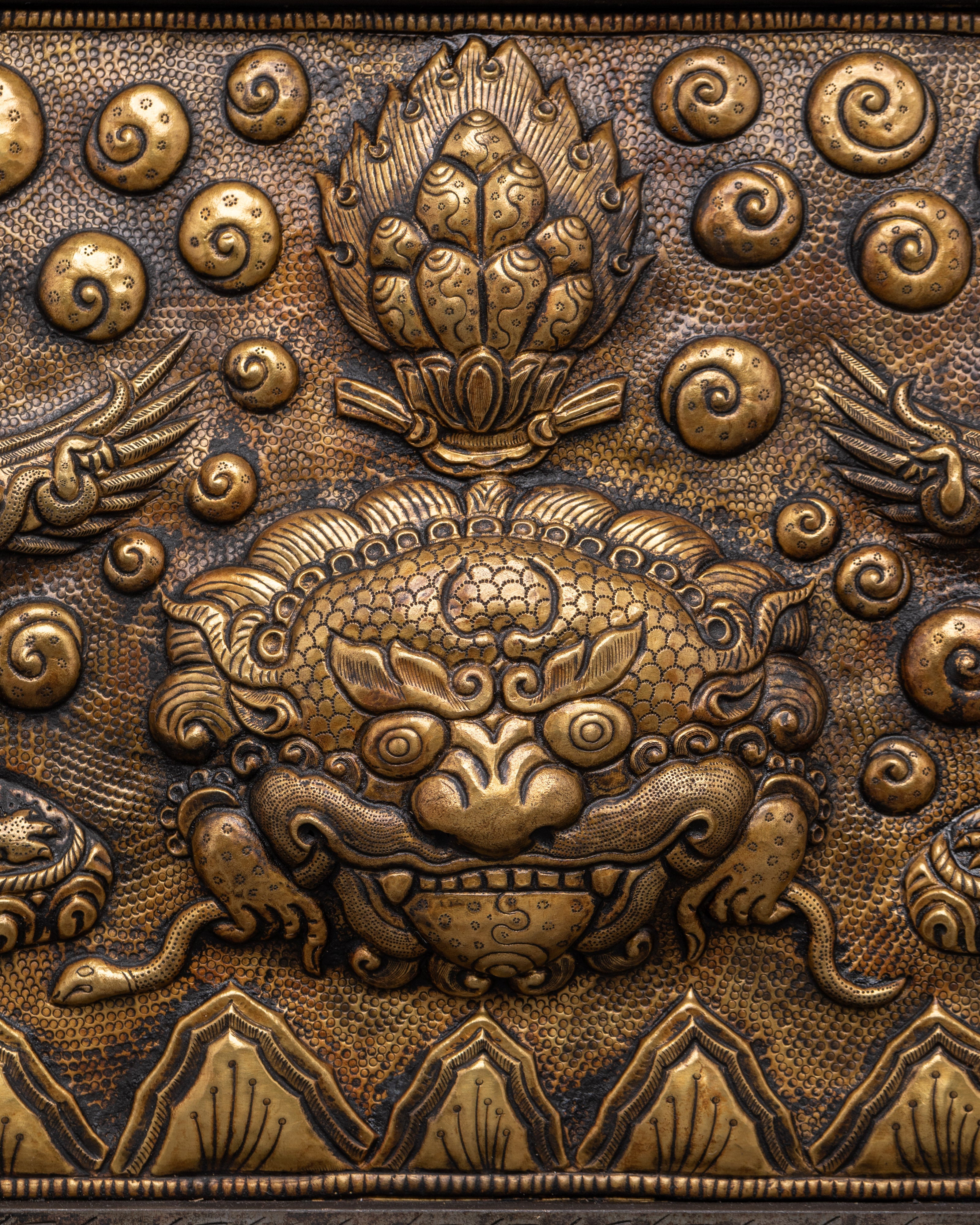 Handcrafted Tibetan Wall Hanging | Sacred Buddhist Decor