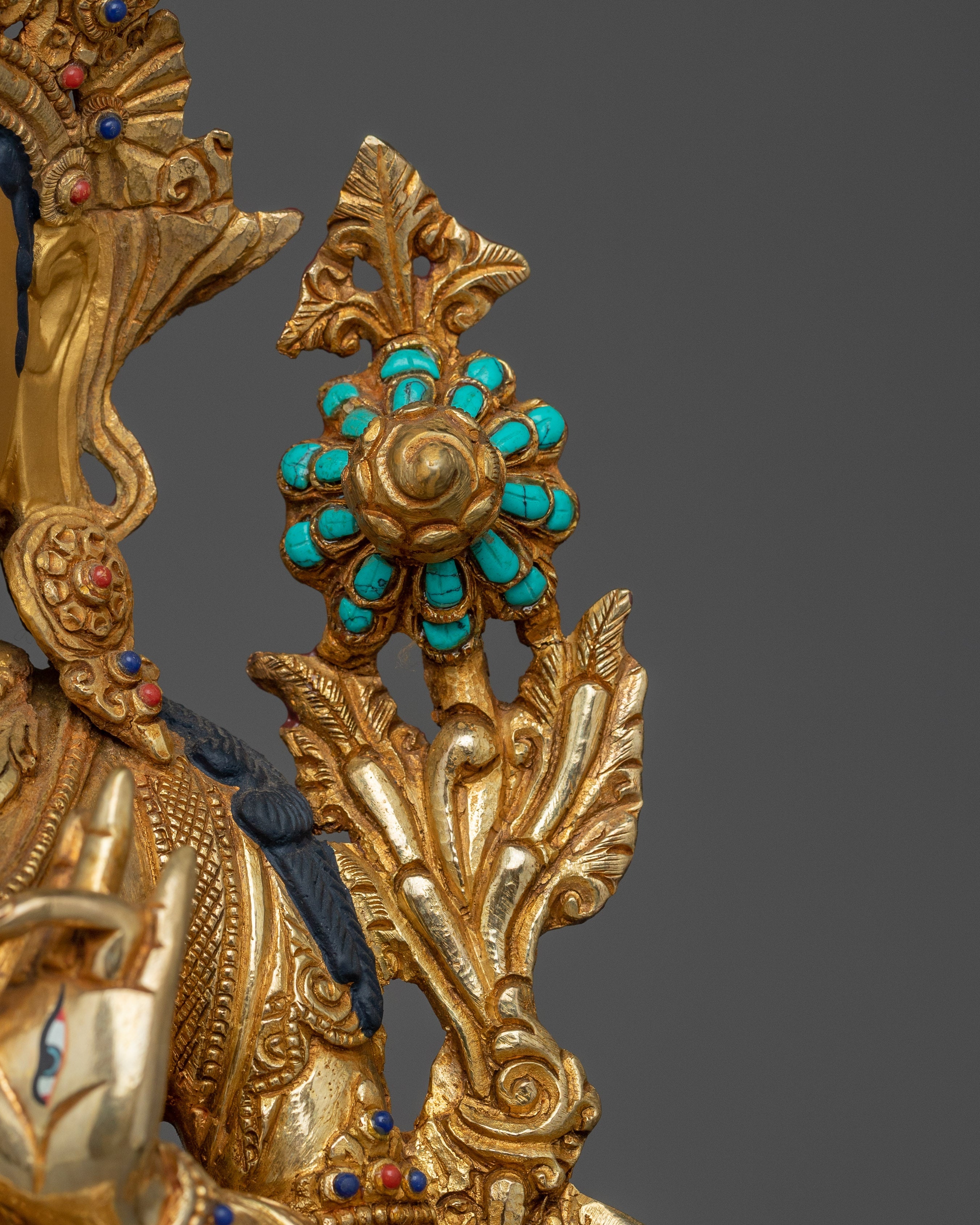 Handmade Compassionate Mother White Tara Statue | Path of Wisdom and Longevity