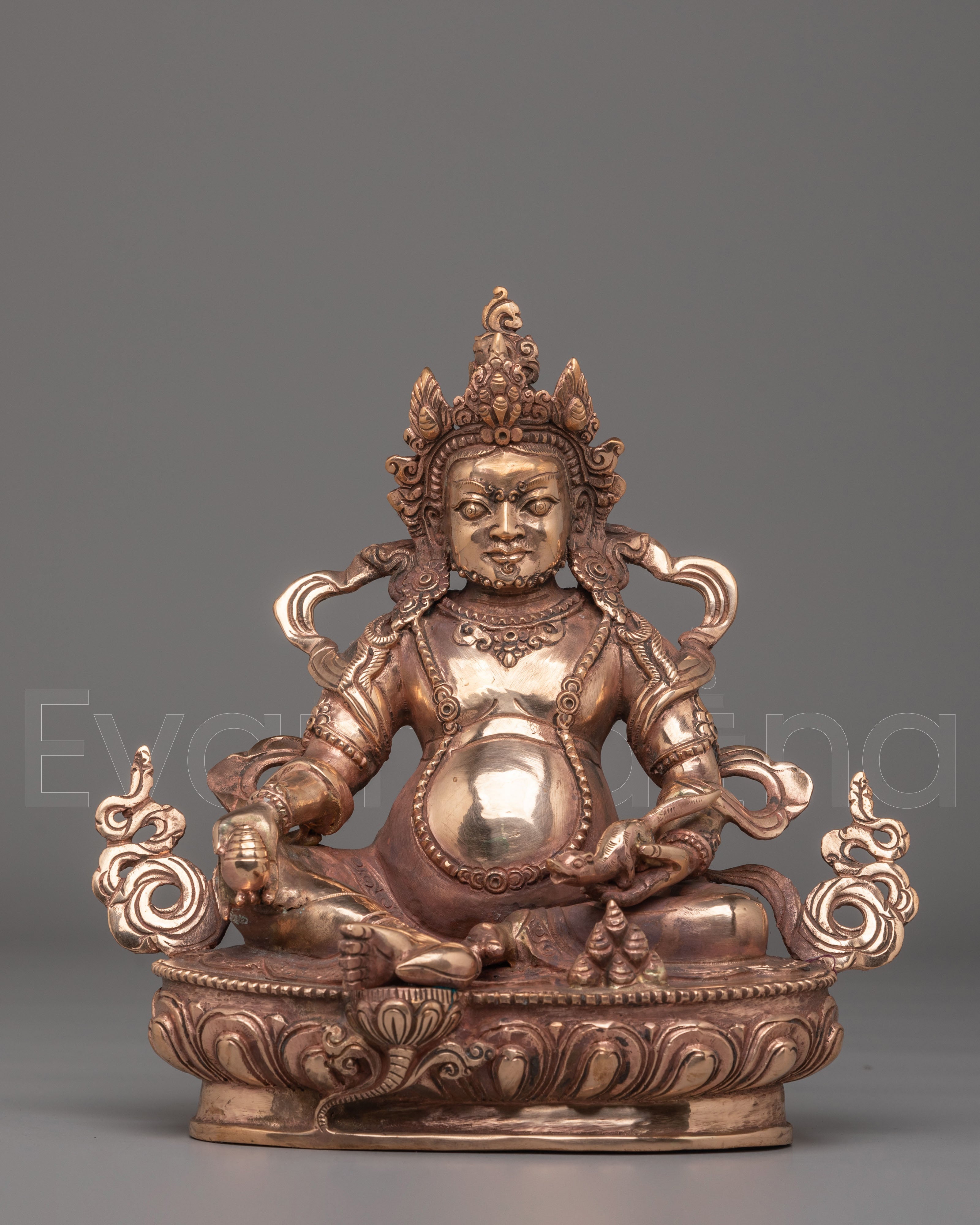 Handcrafted Dzambhala Deity Statue