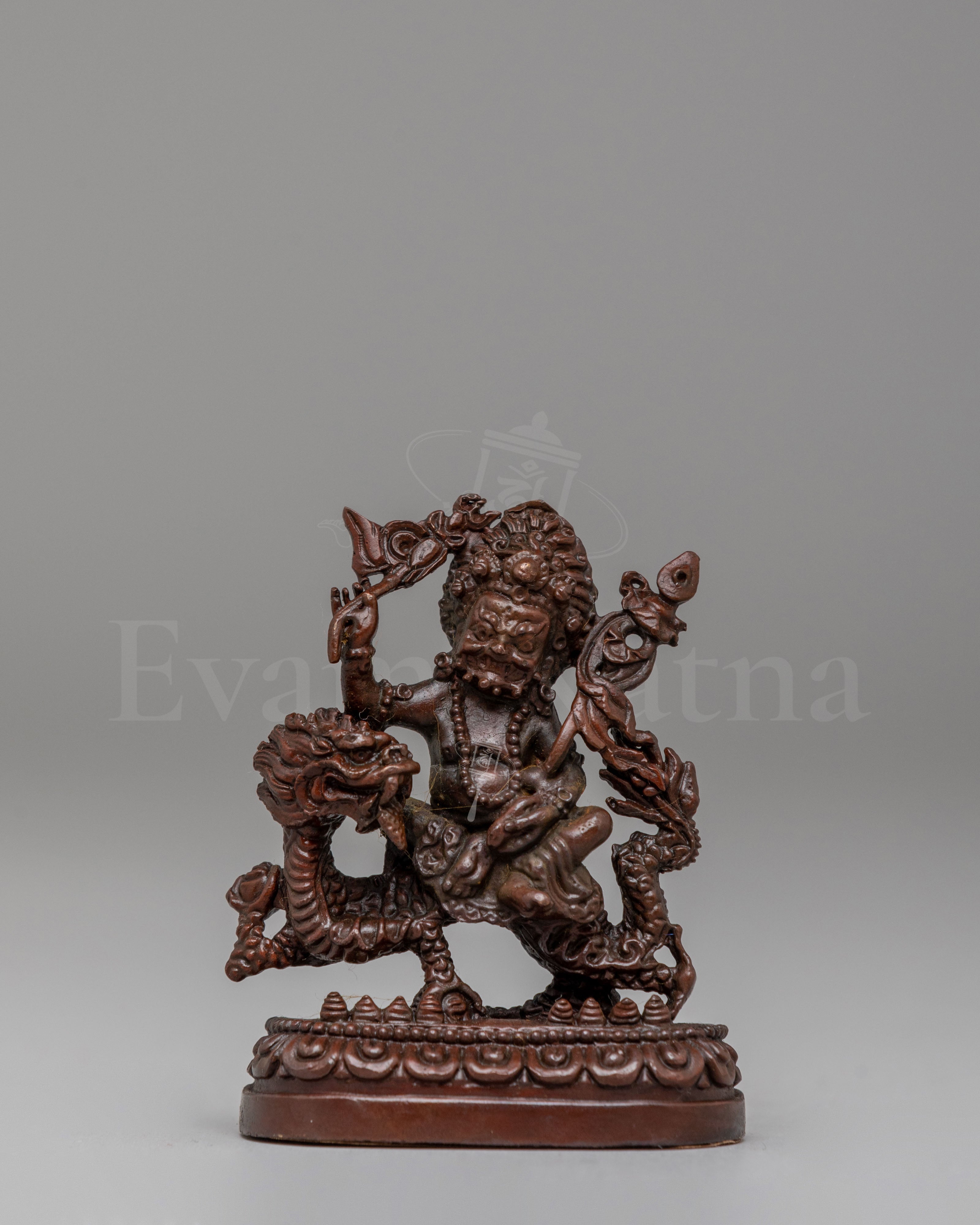 Sacred White Dzambhala Statue