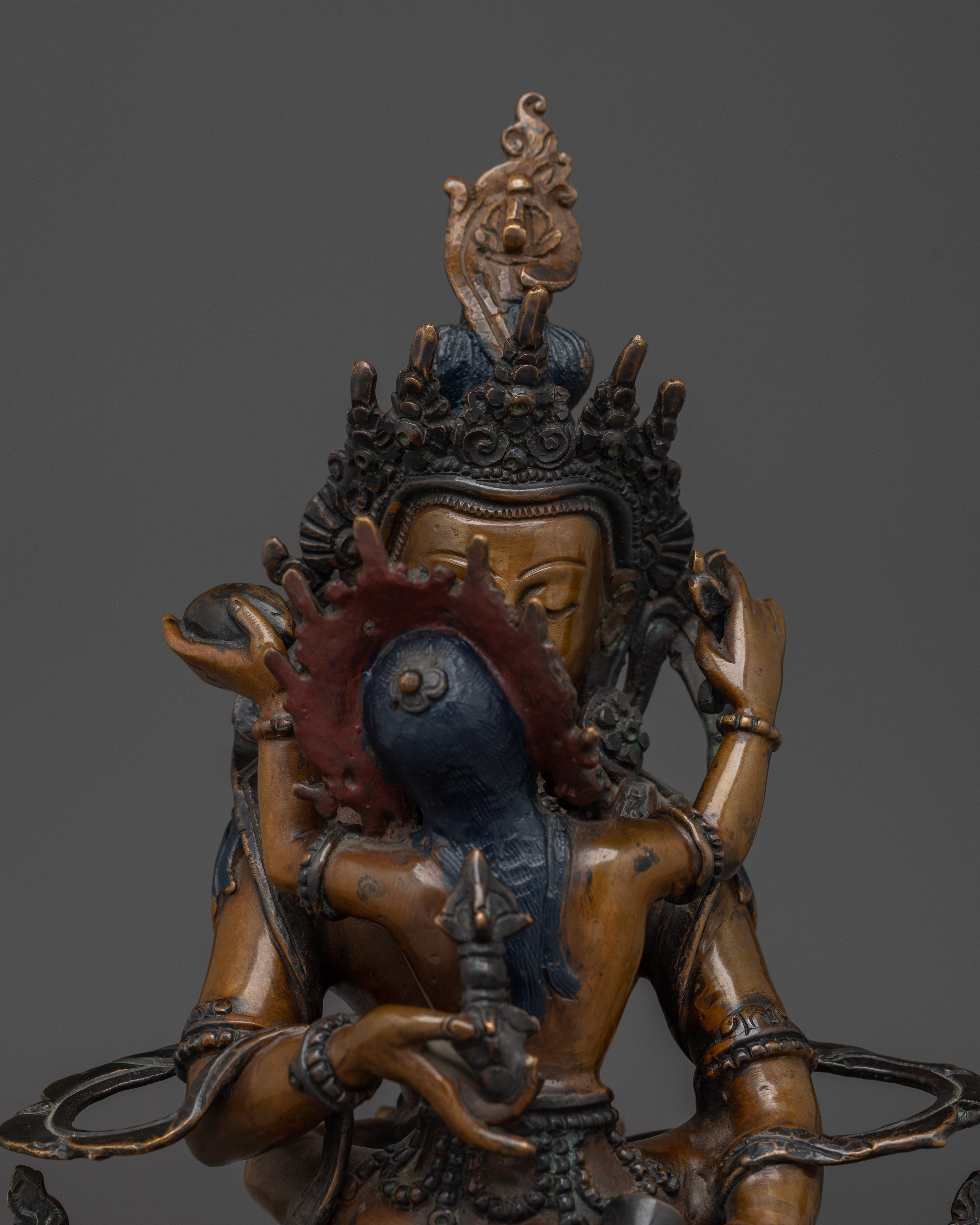 Sculpture of Vajrasattva with Consort | Tantric Union of Wisdom & Compassion