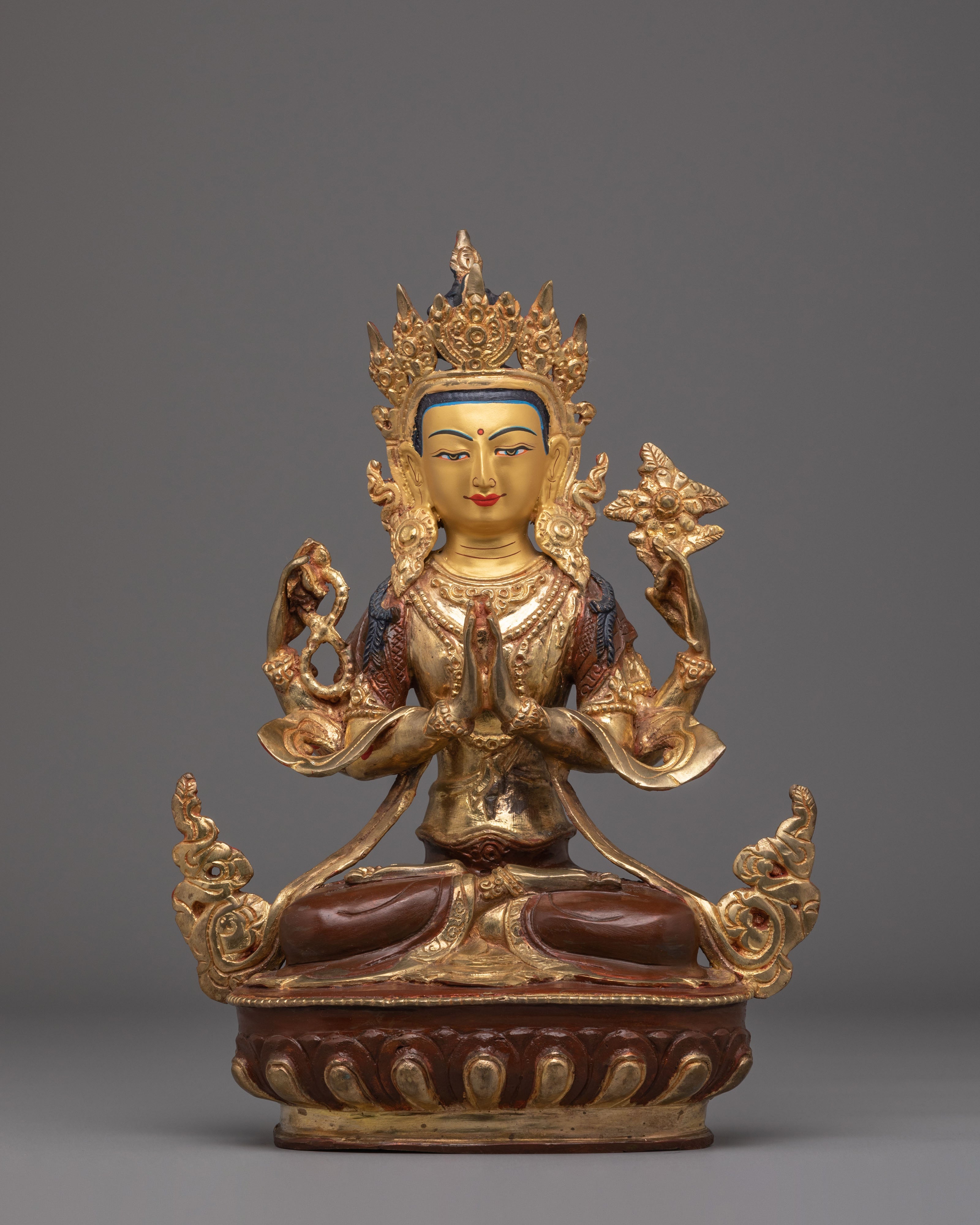 Himalayan Holy Chenrezig Statue | The Bodhisattva of Compassion