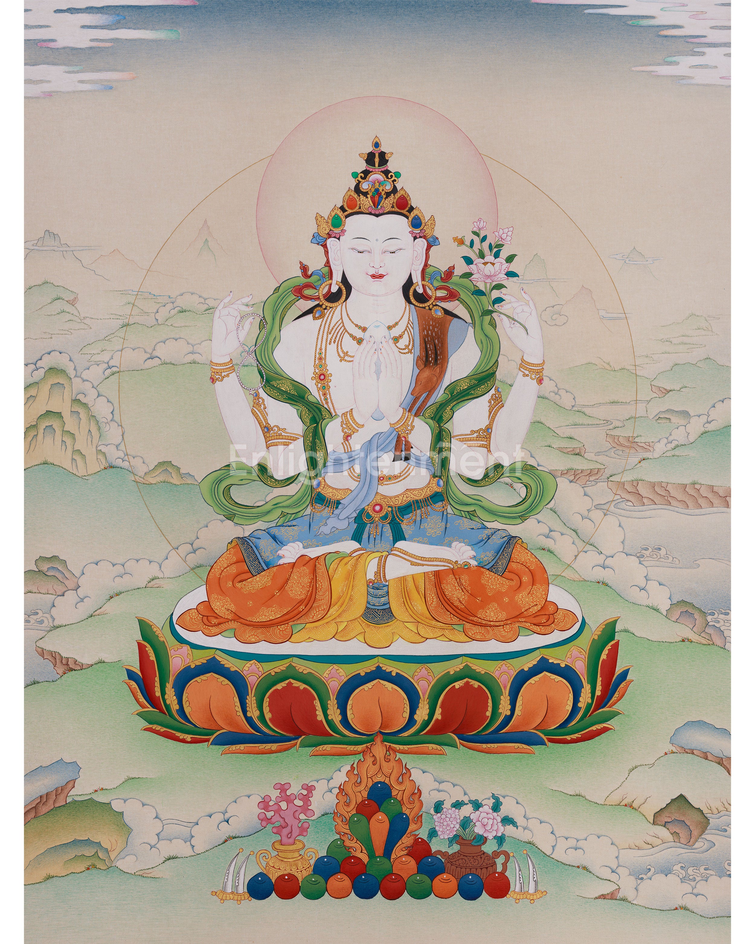 four-armed-avalokiteshvara