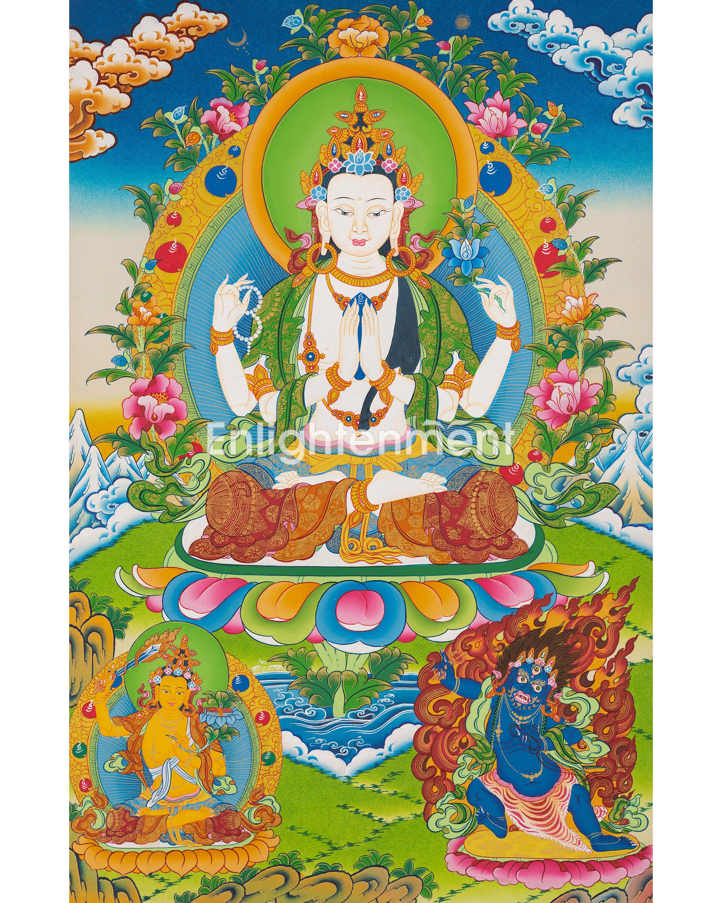 four-armed-bodhisattva-chenrezig