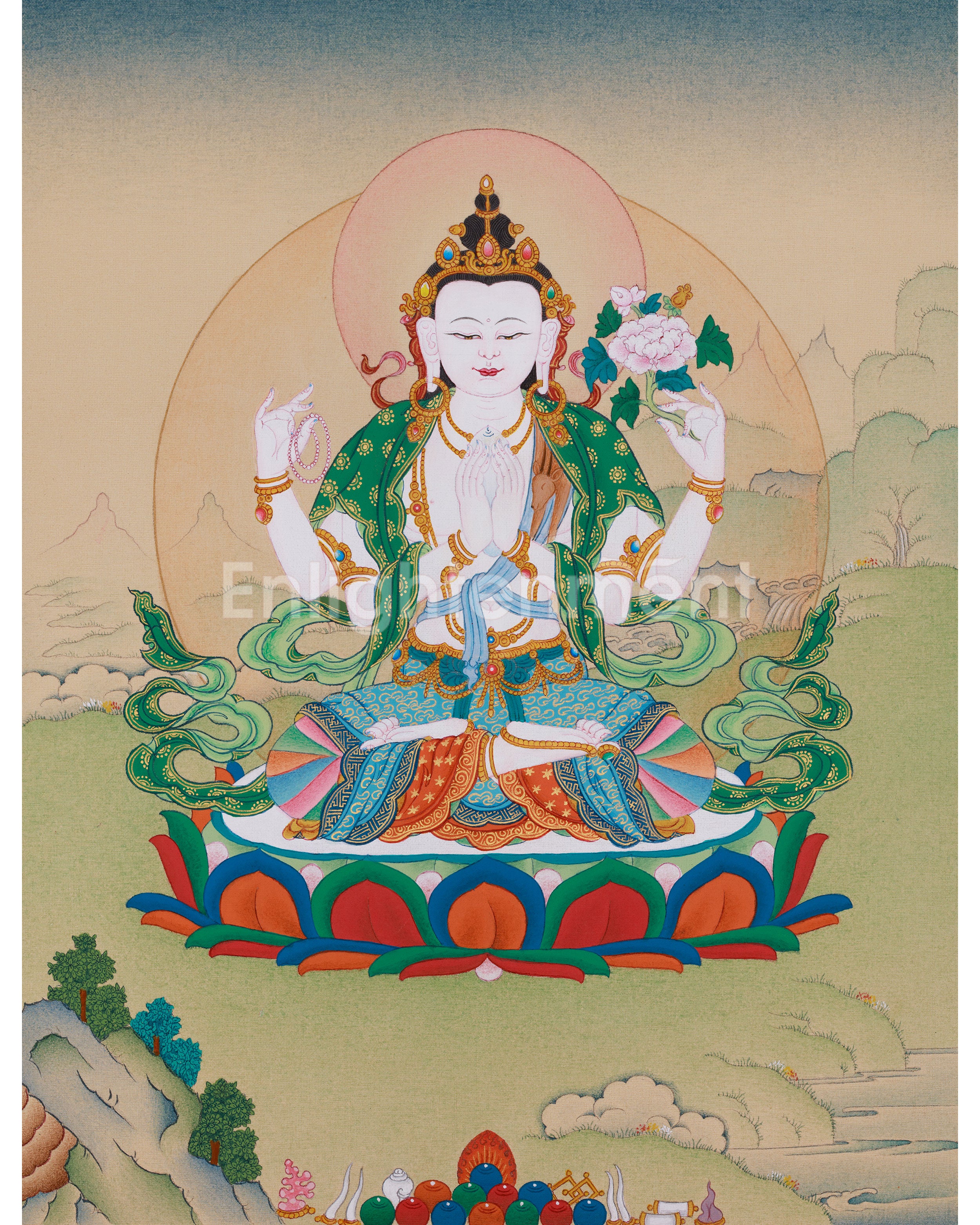 four-armed-chenrezig-bodhisattva-of-compassion