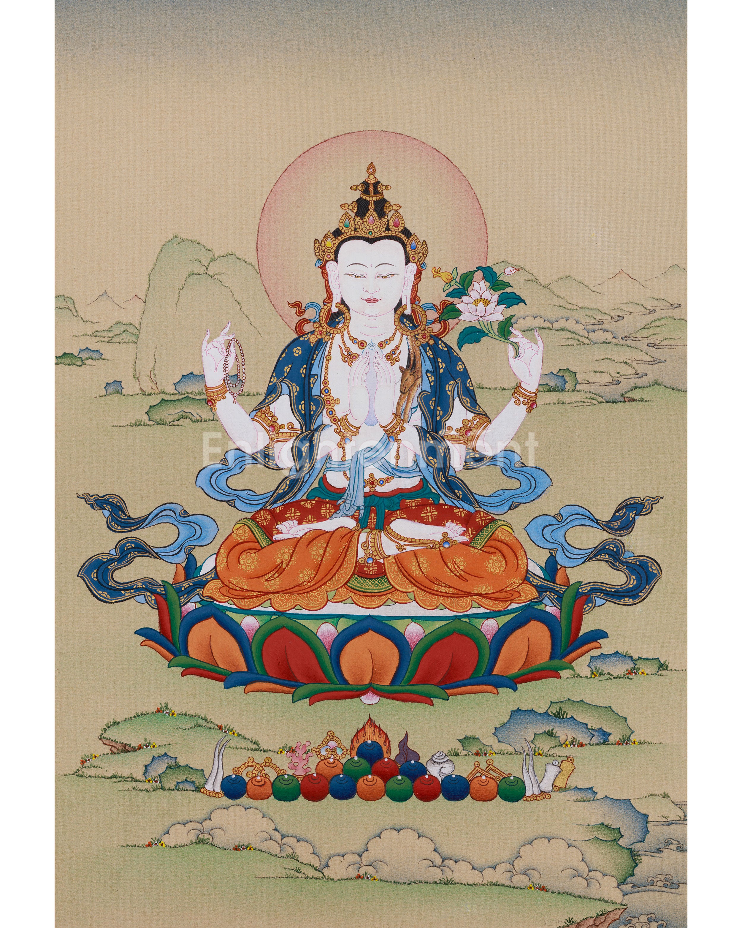 four-armed-chenrezig-buddha