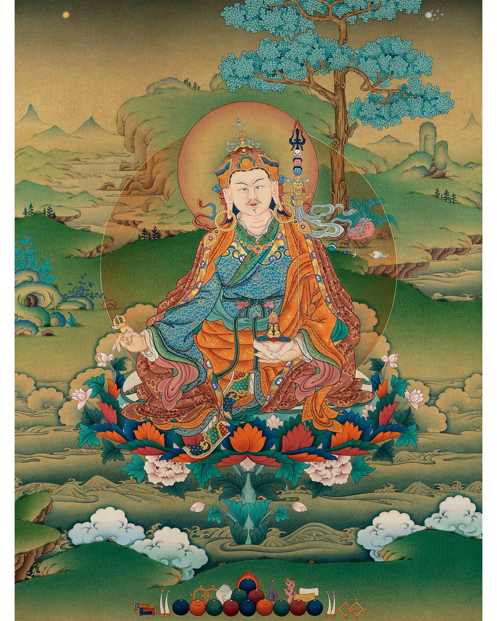 Guru Padmasambhava, Guru Rinpoche Thangka