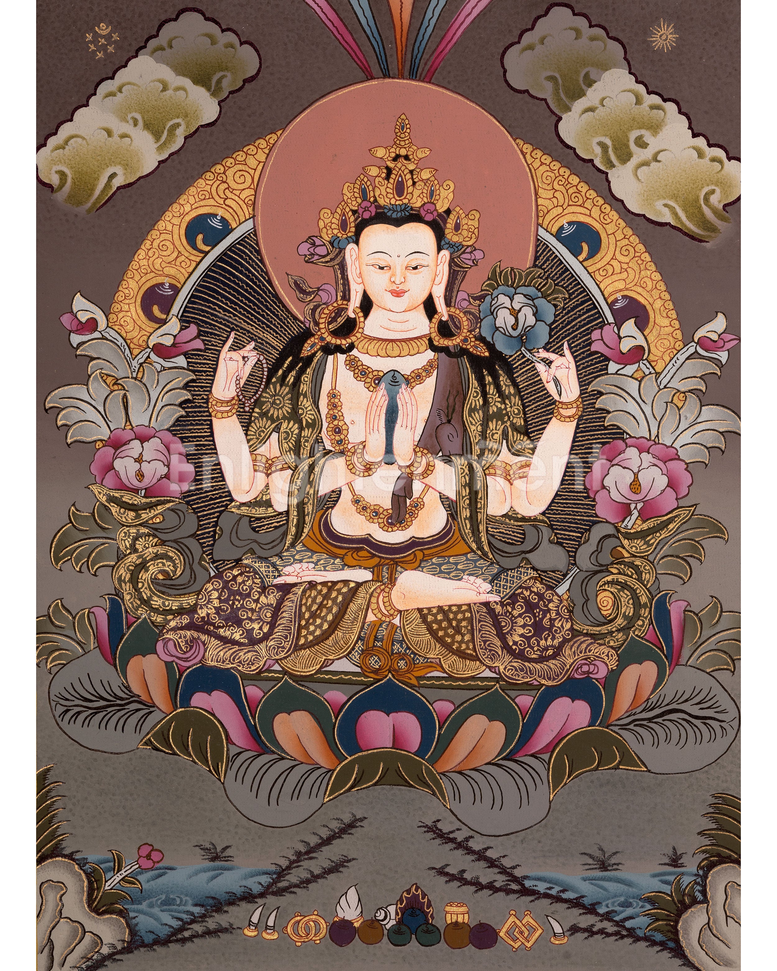hand-painted-bodhisattva-chenrezig