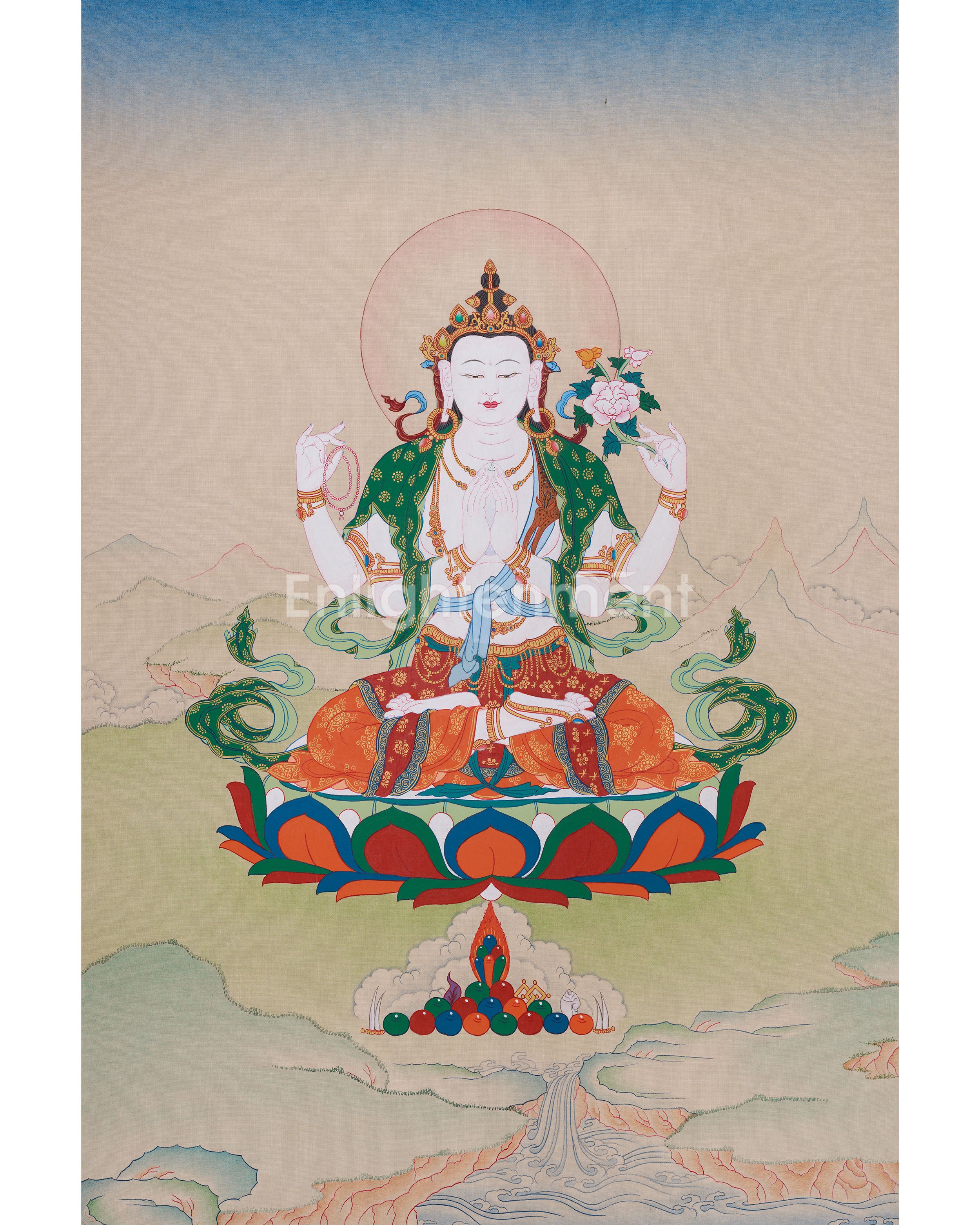himalayan-four-armed-chenrezig