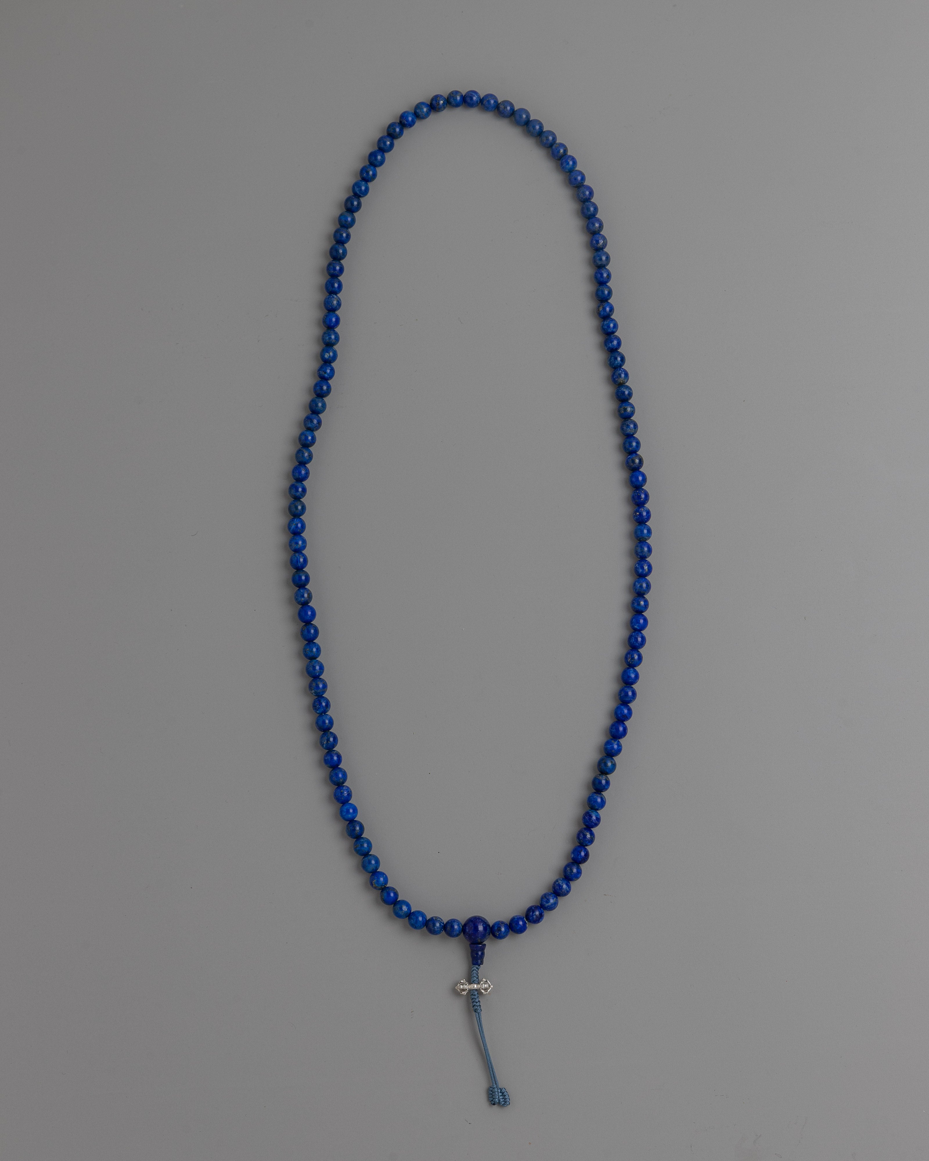 7A Natural Lapis Lazuli Mala Beads