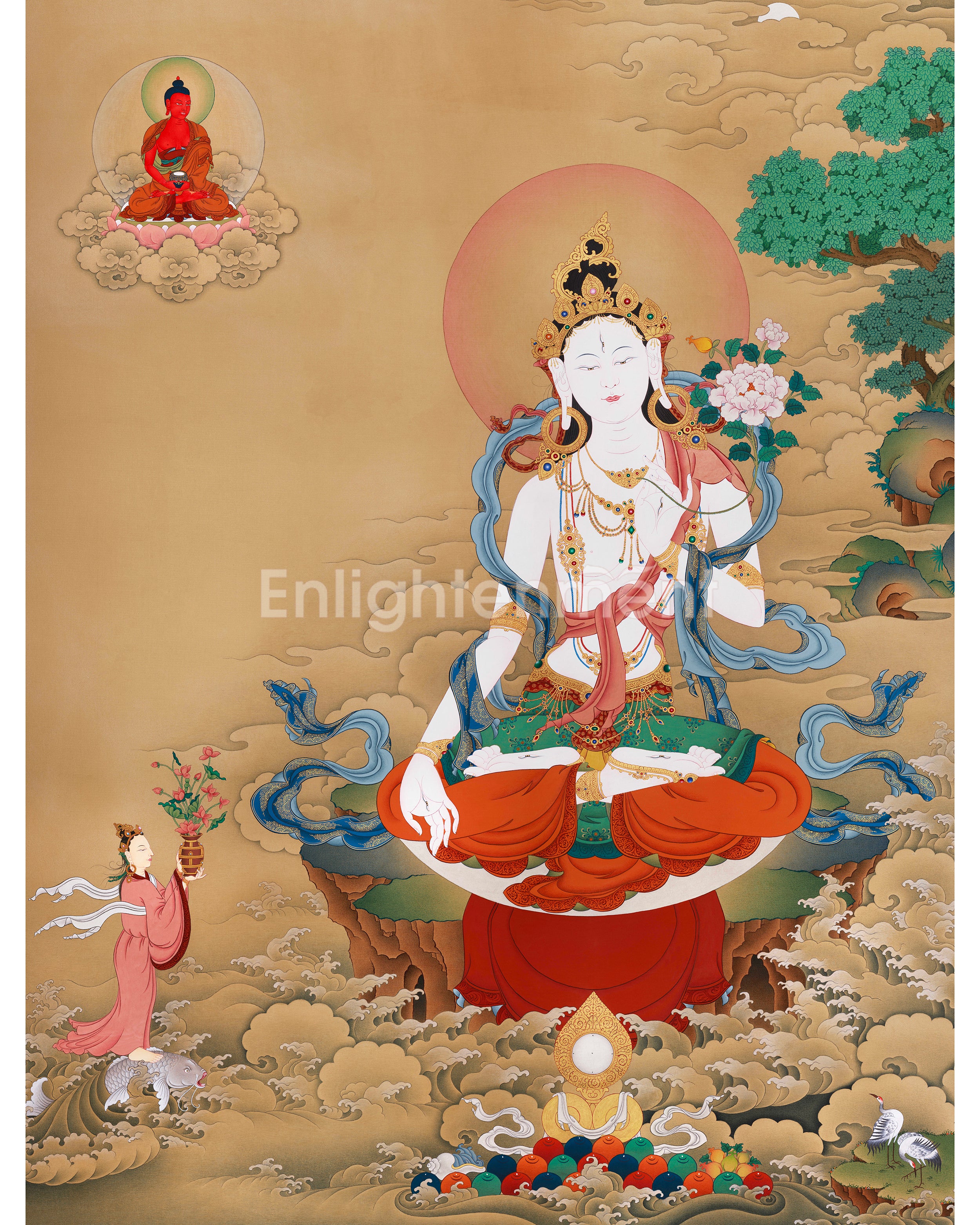 large-white-tara-thangka-painting