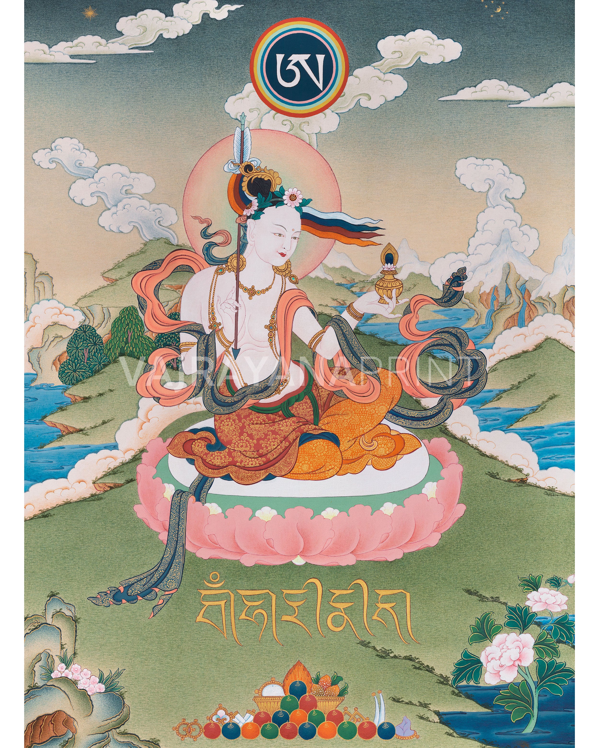 mandarva-thangka-print