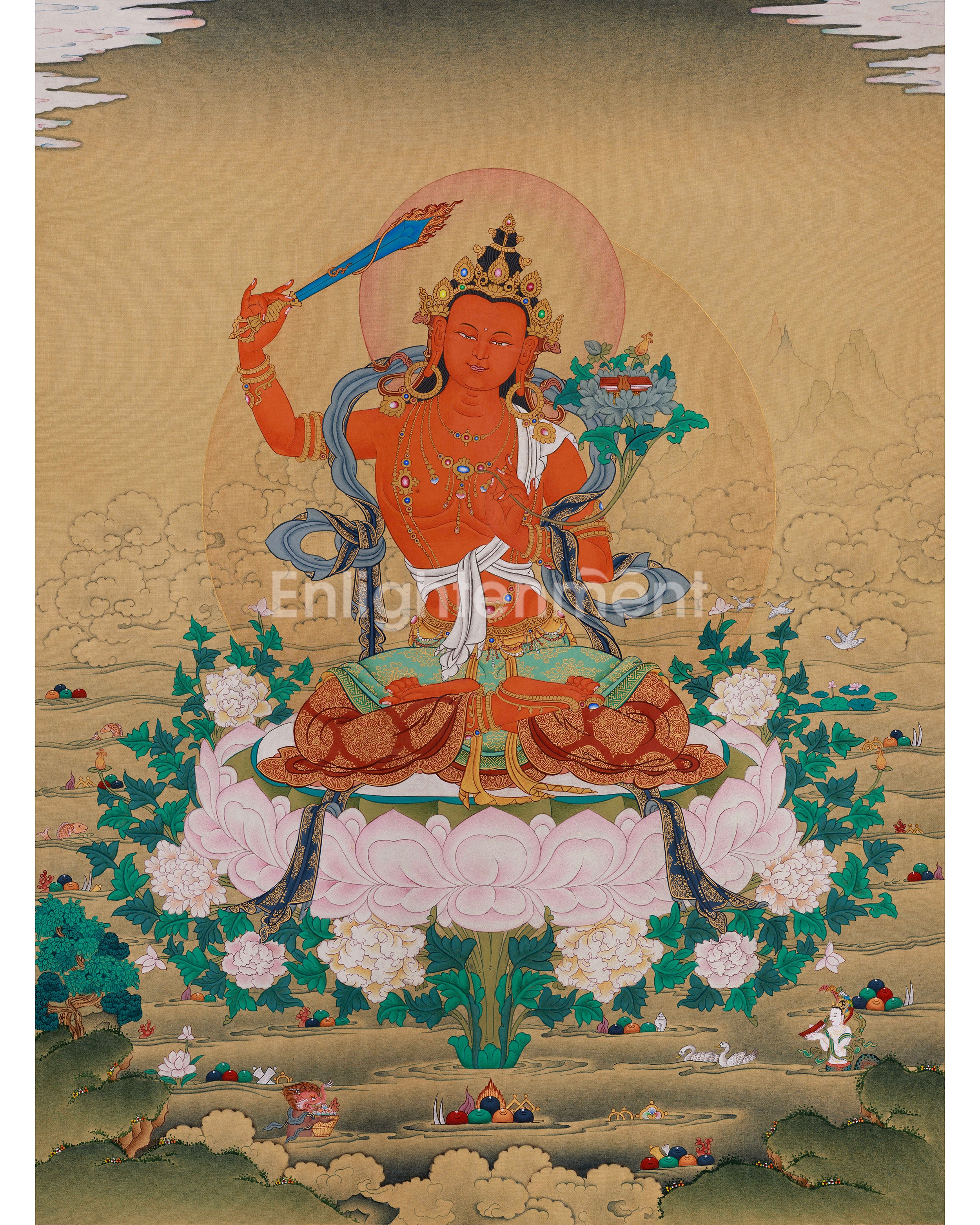 manjughosha-painting