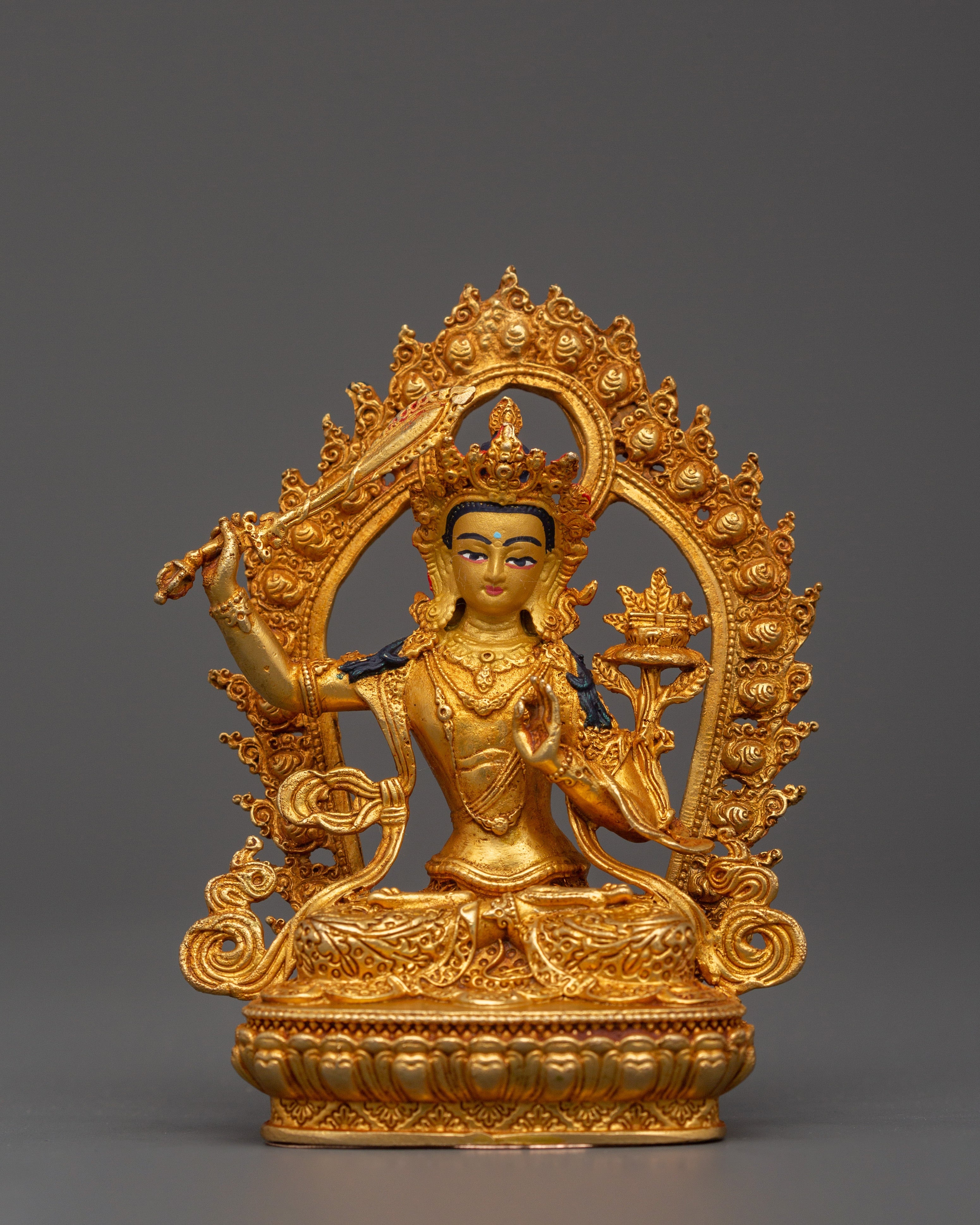 manjushri-buddhist-wisdom-deity-statue
