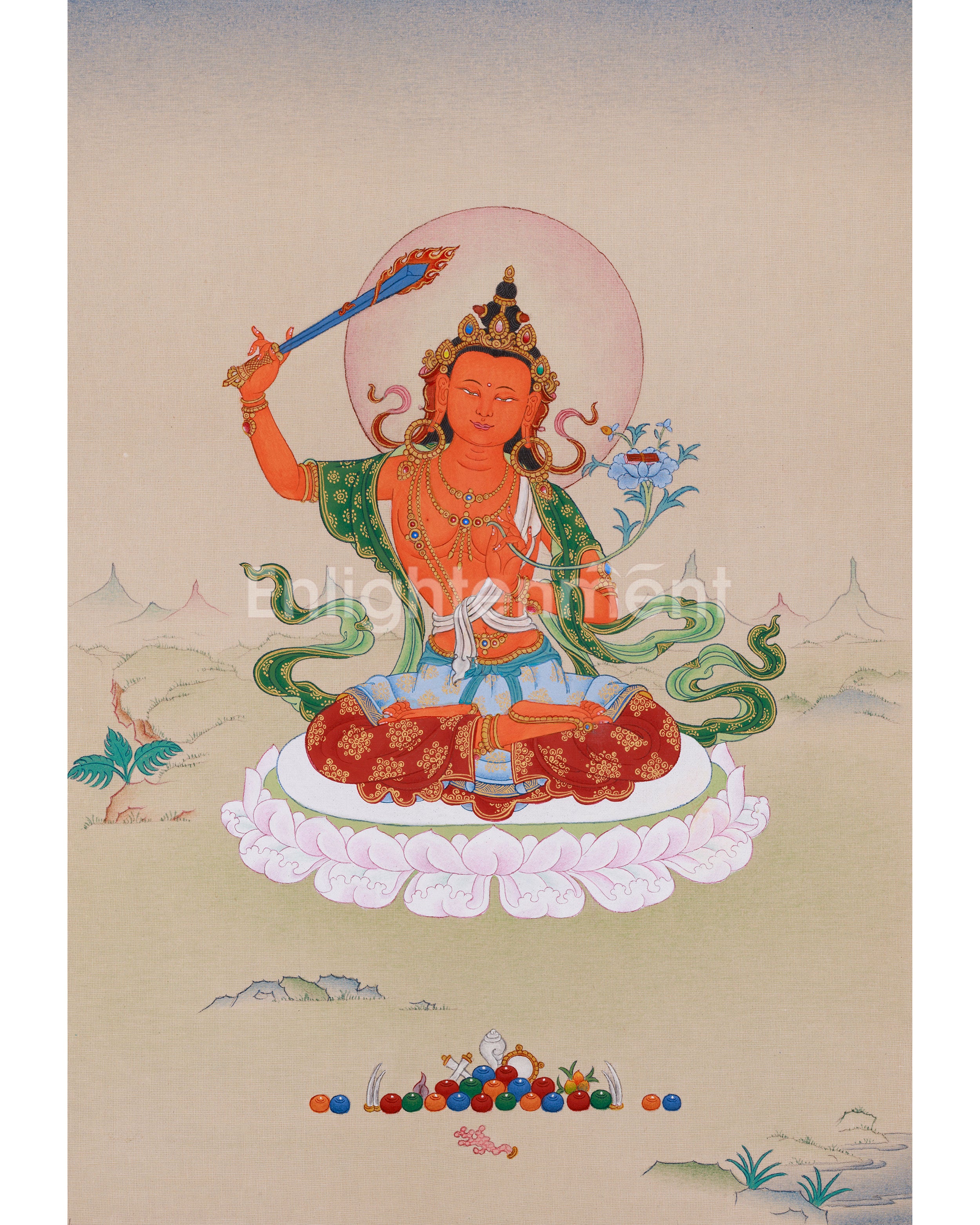 manjushri-jampelyang-thangka