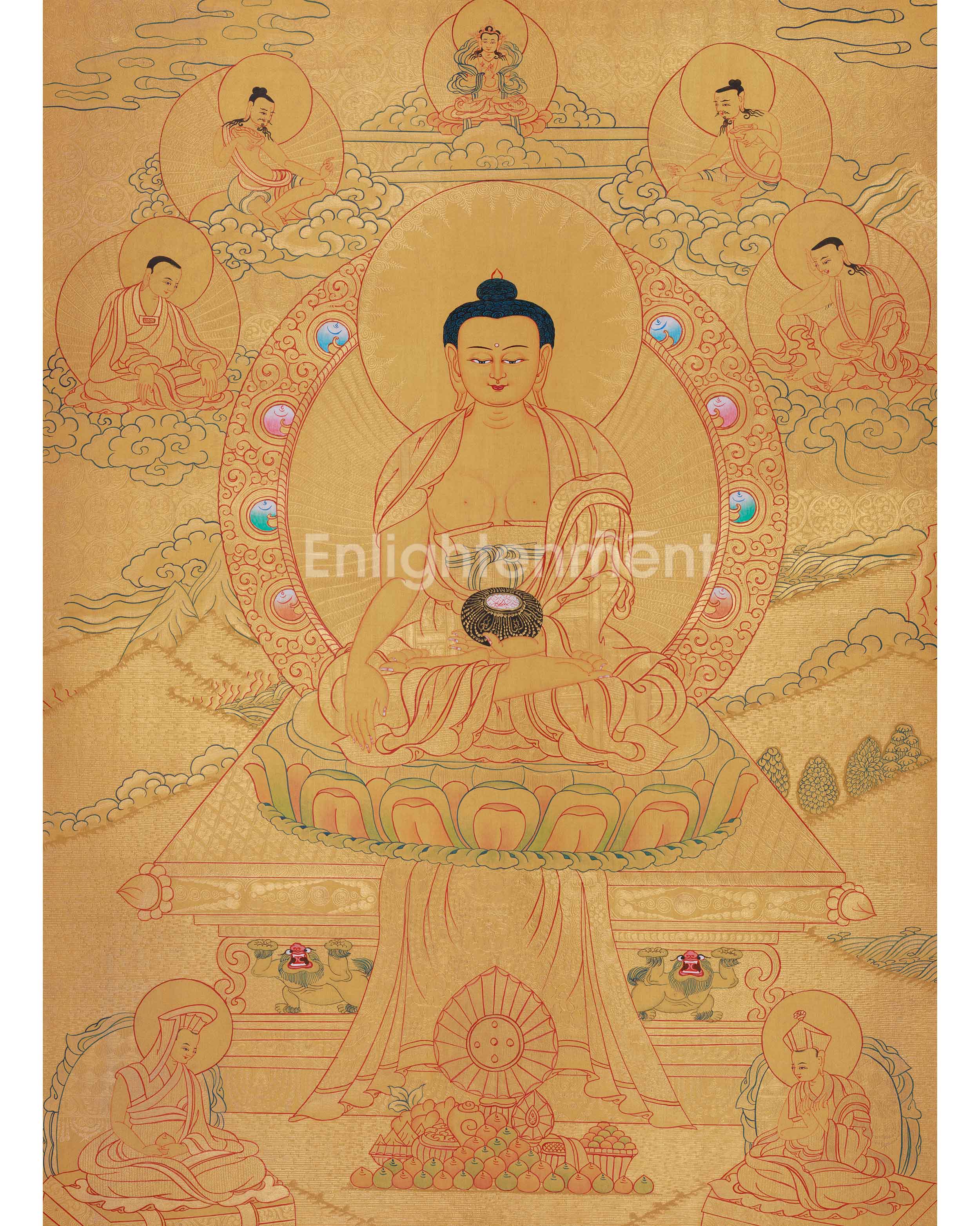 meditating-buddha-shakyamuni-thangka
