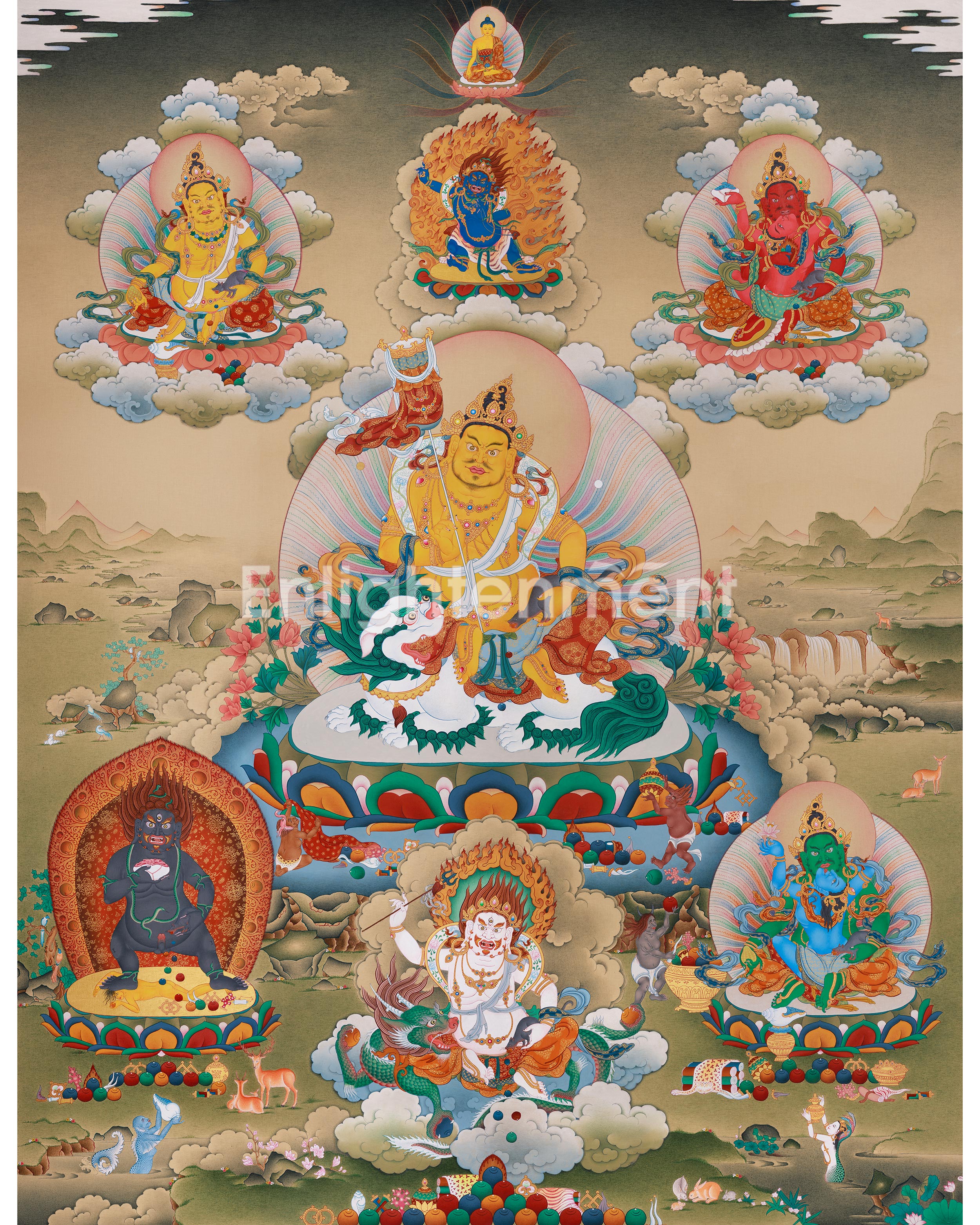 namtoshe-with-5-dzambhala