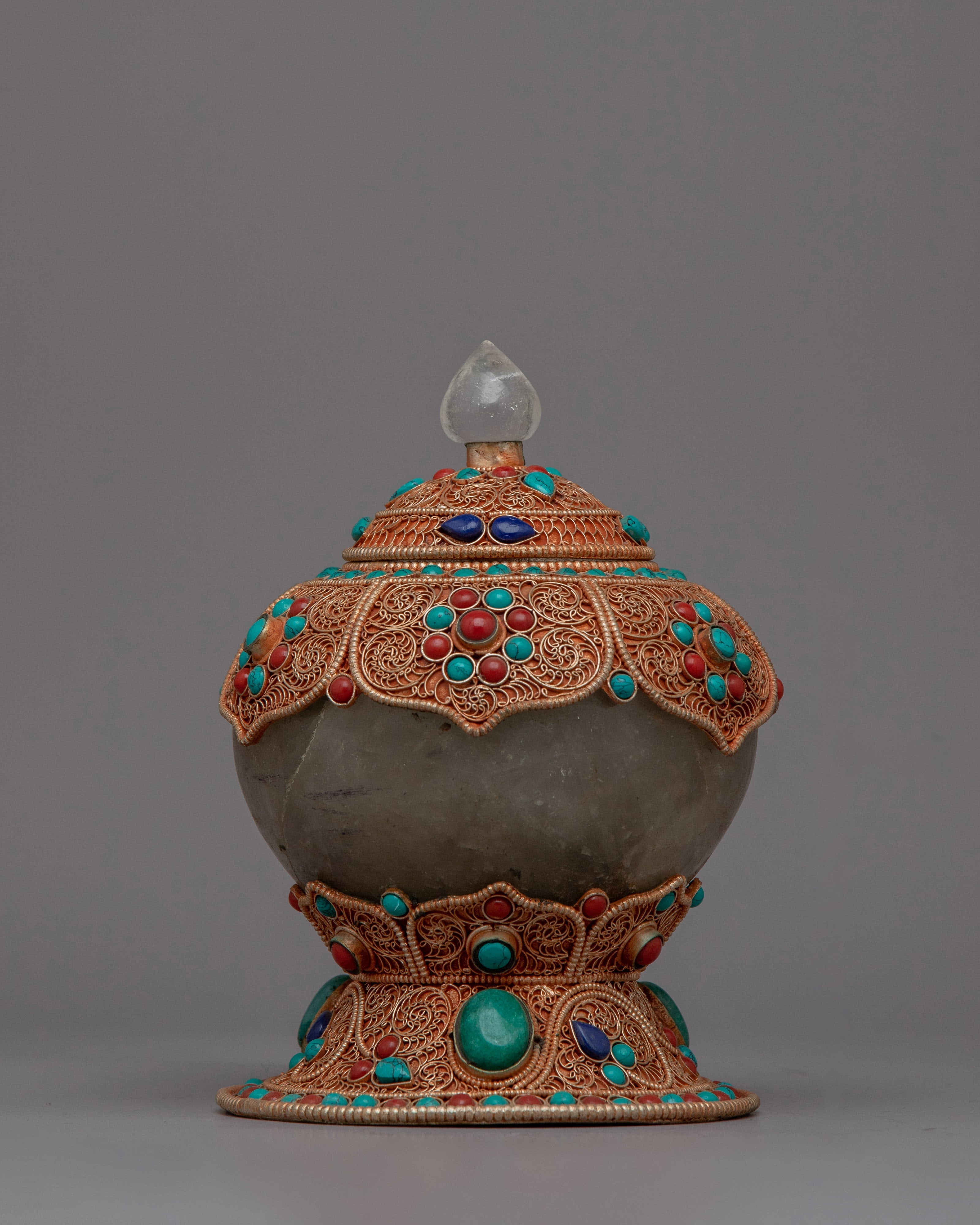 Exquisite Tibetan Rice Pot