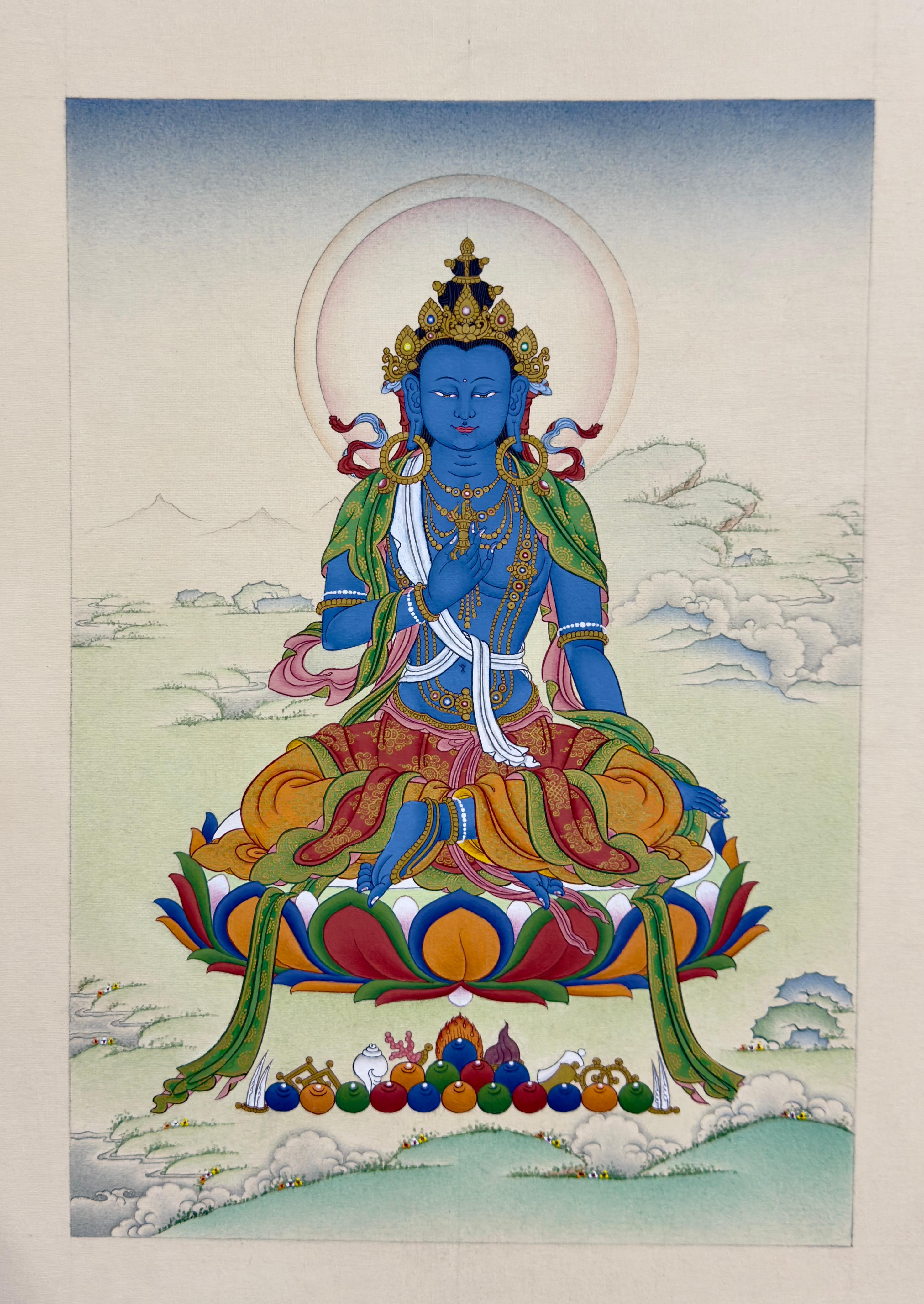 Allan Deposit for Peaceful Vajrapani Thangka (200$)