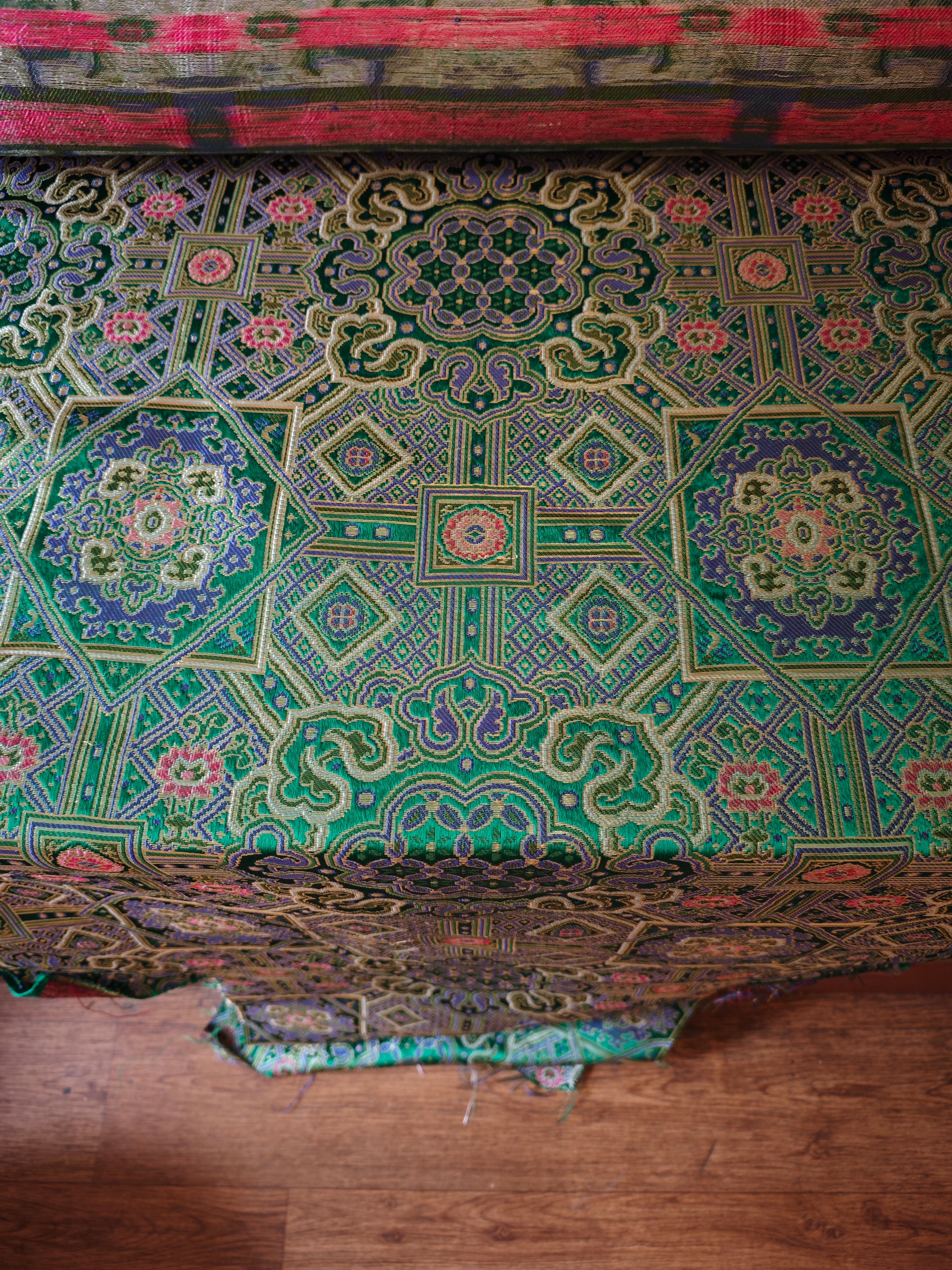 Green Brocade