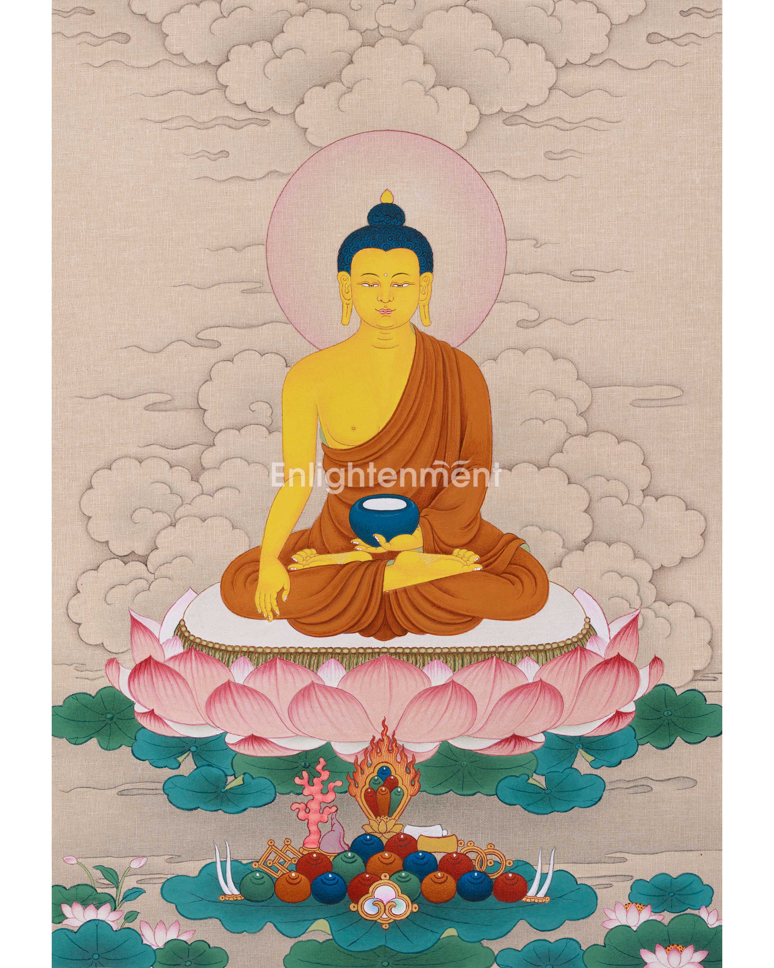 shakyamuni-buddha-peaceful-thangka
