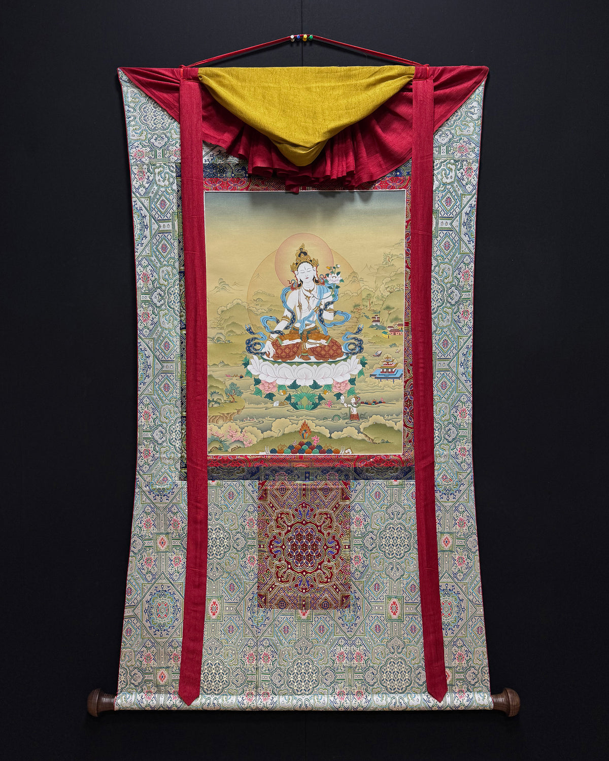 Long Life Deity White Tara Goddess Art | The Embodiment of Compassion