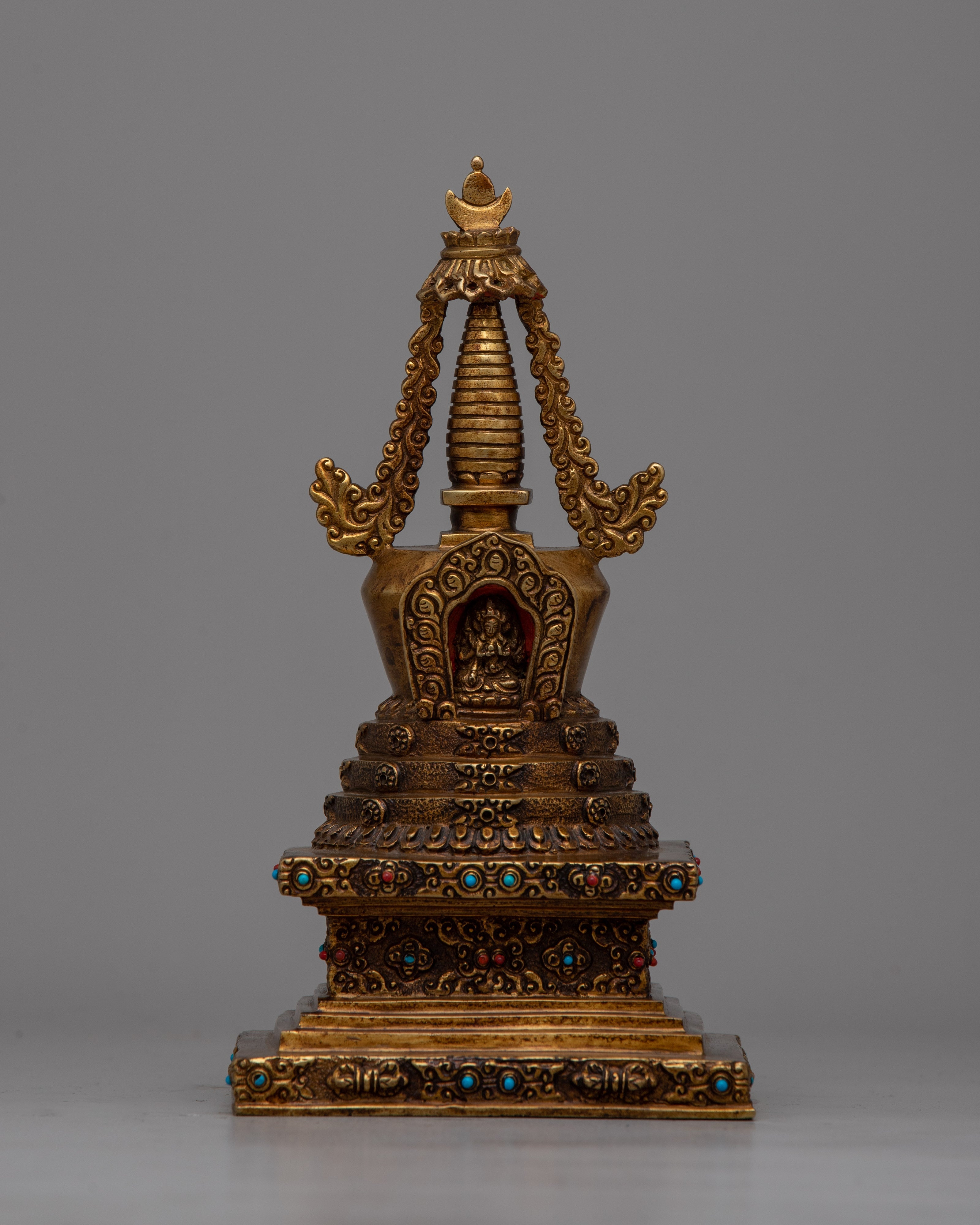 Buddhist Relics Stupa | Sacred Tibetan Buddhist Architecture for Relic Preservation