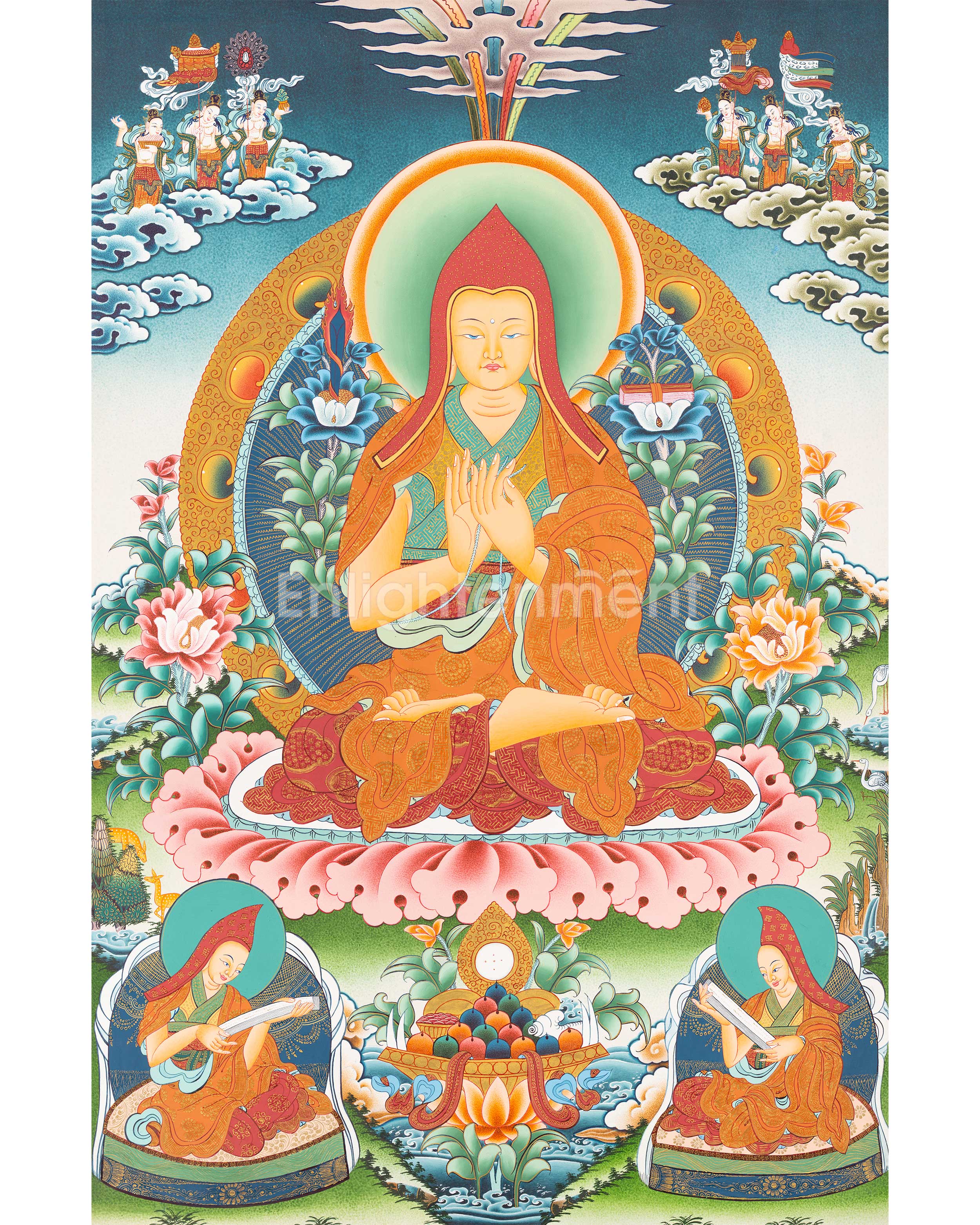 thangka-of-tsongkhapa
