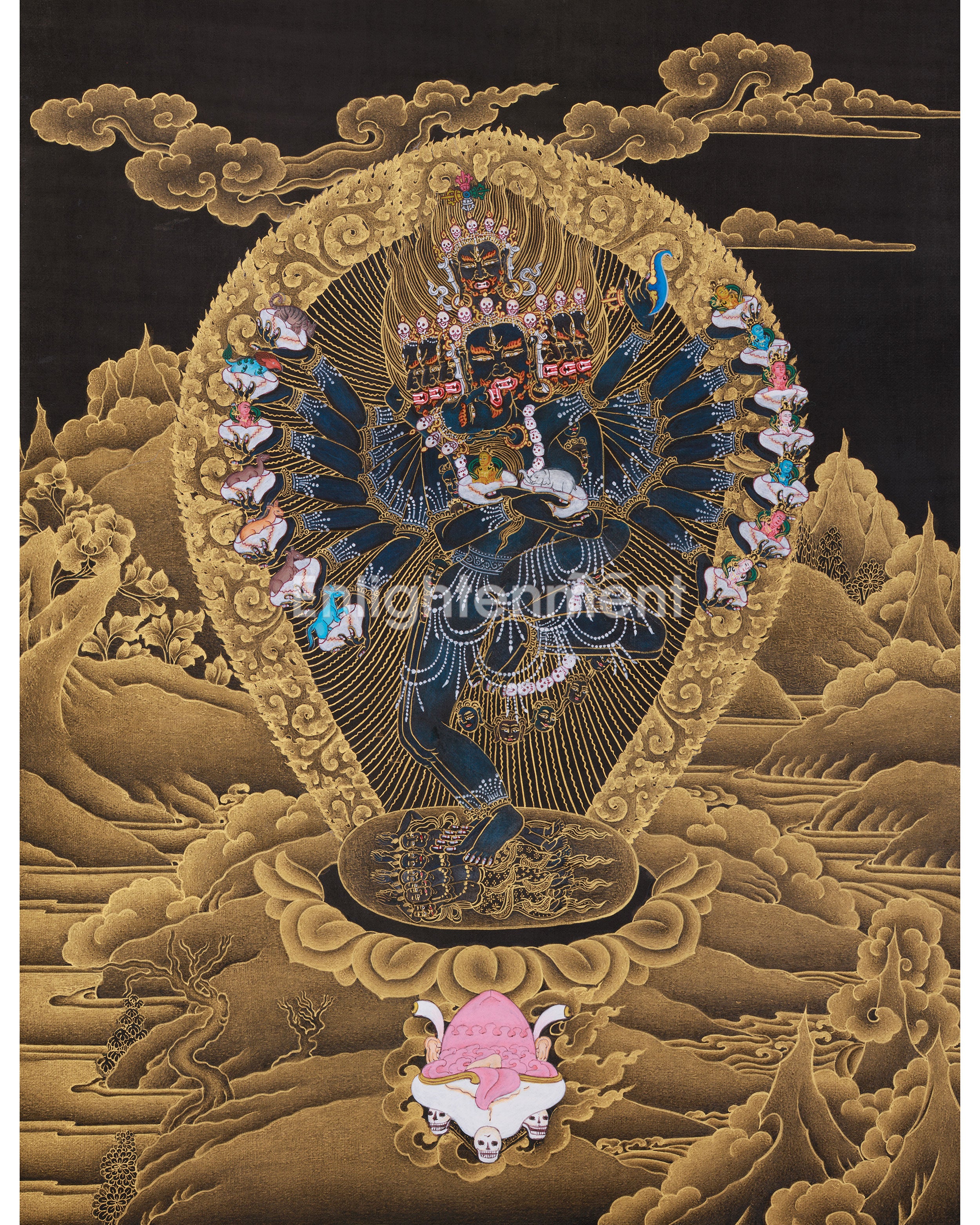 thangka-of-yidam-hevajra