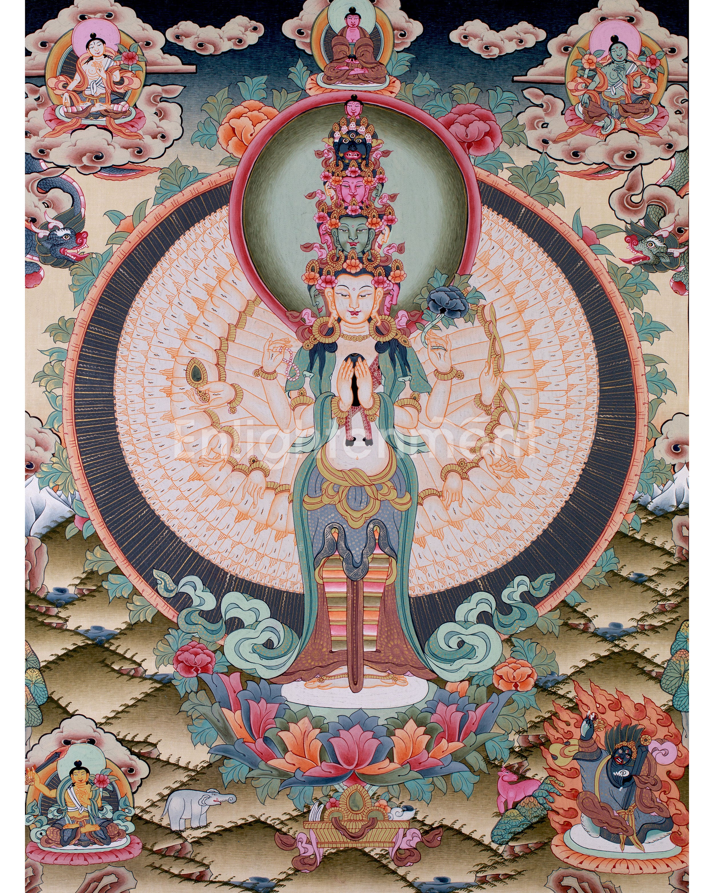 thousand-arms-avalokiteshvara-painting