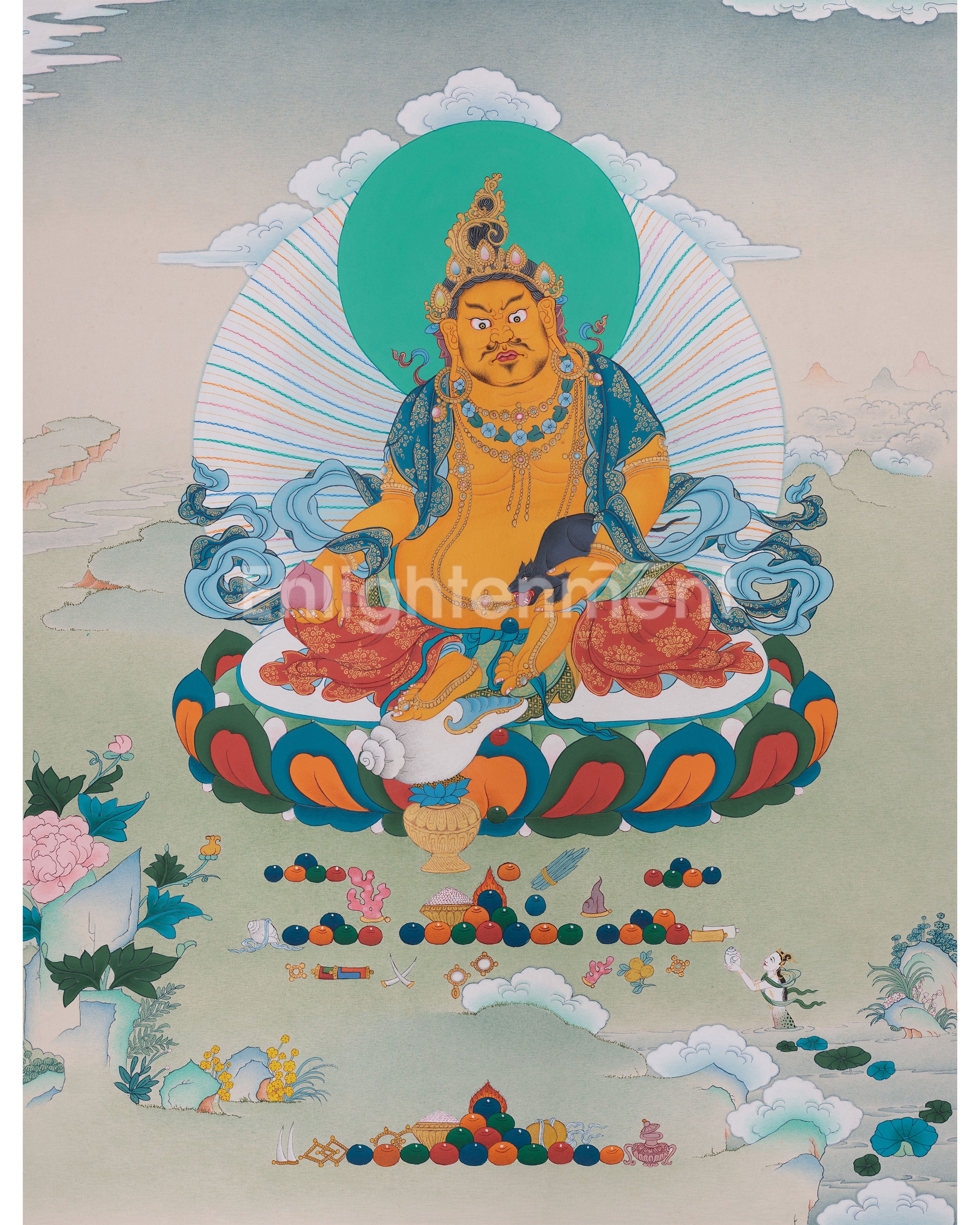 tibetan-buddha-of-wealth-dzambhala