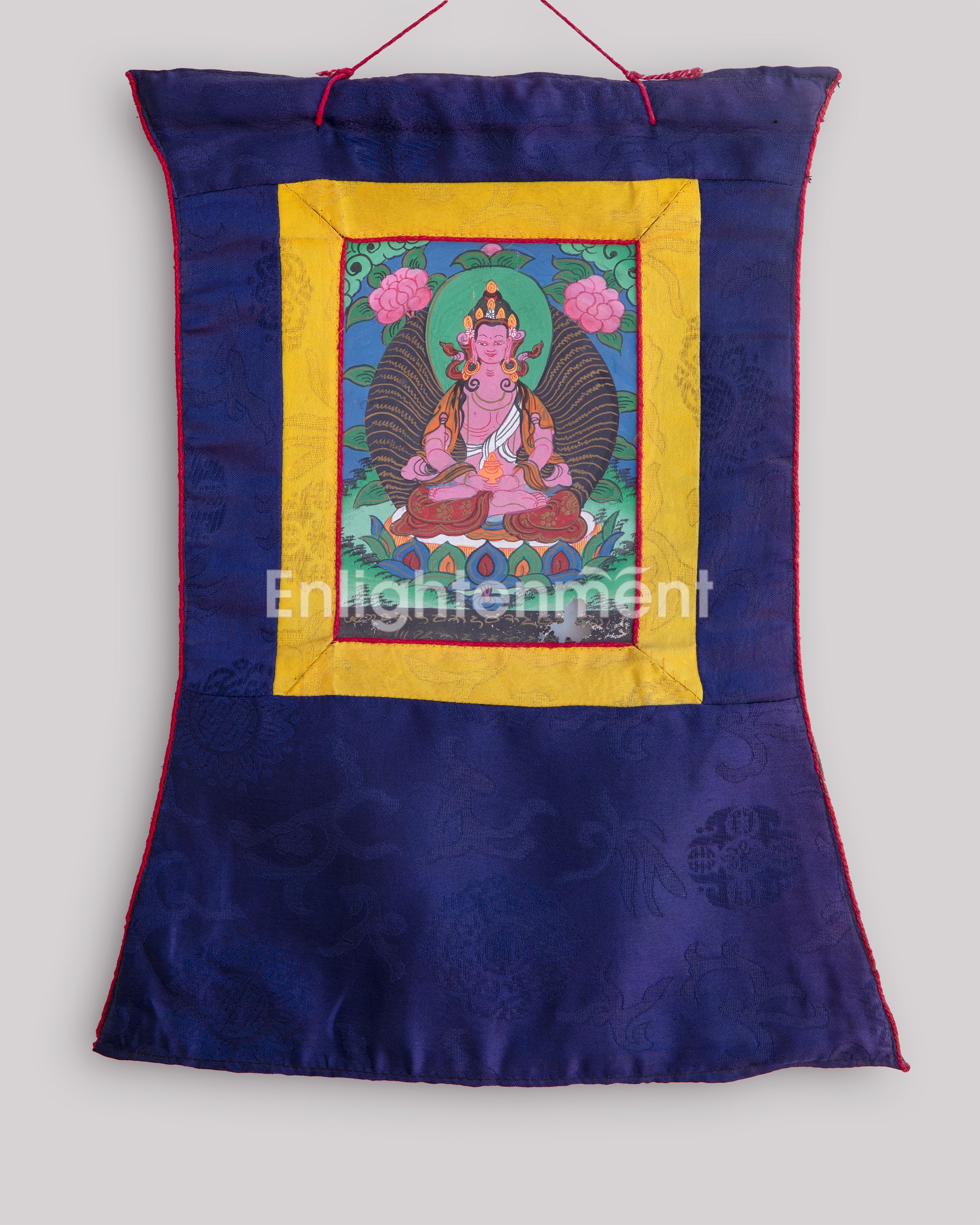 vintage-amitayus-buddha-painting