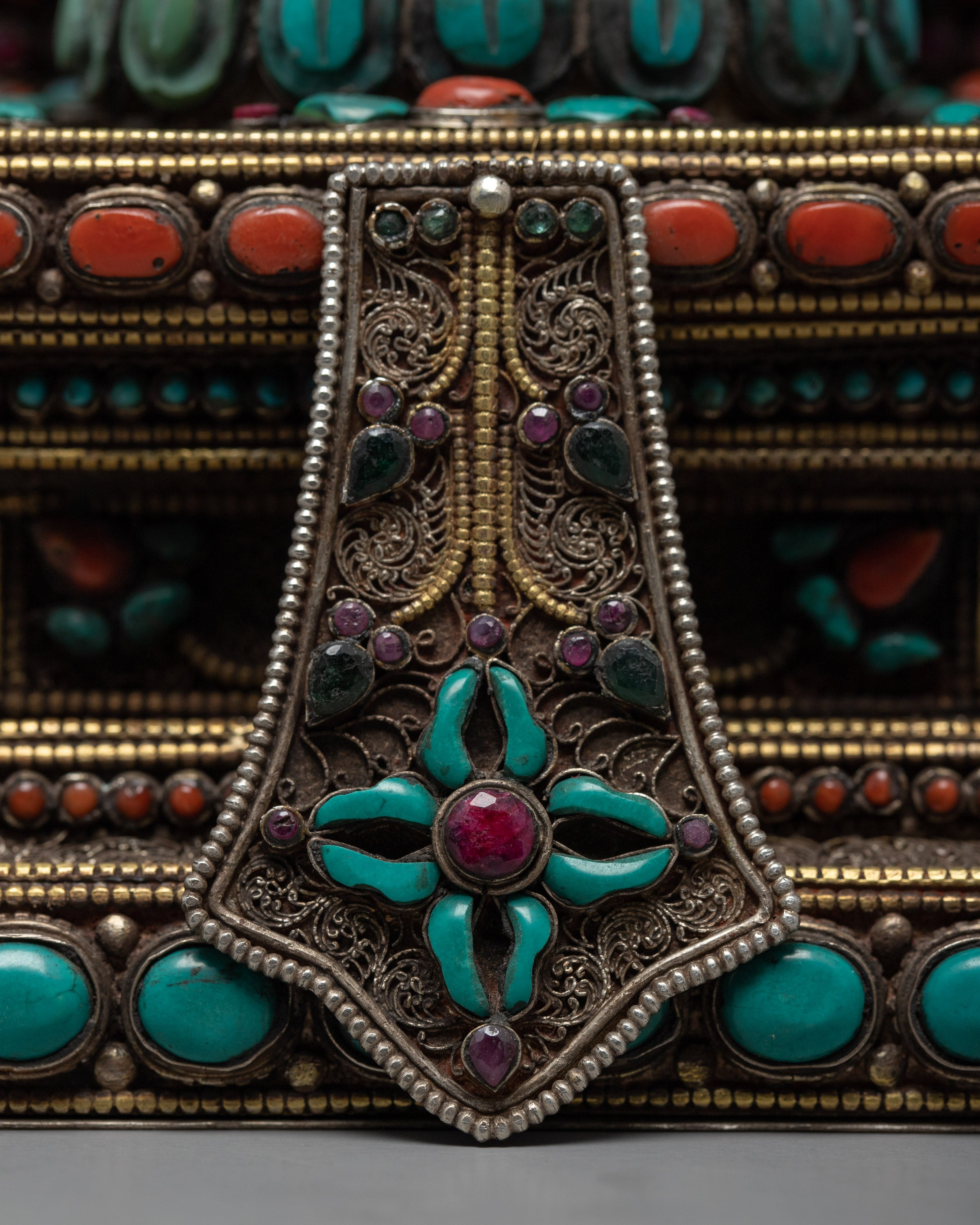 Crystal Ratnasambhava Buddha Statue | Buddhist Home Sign Decor