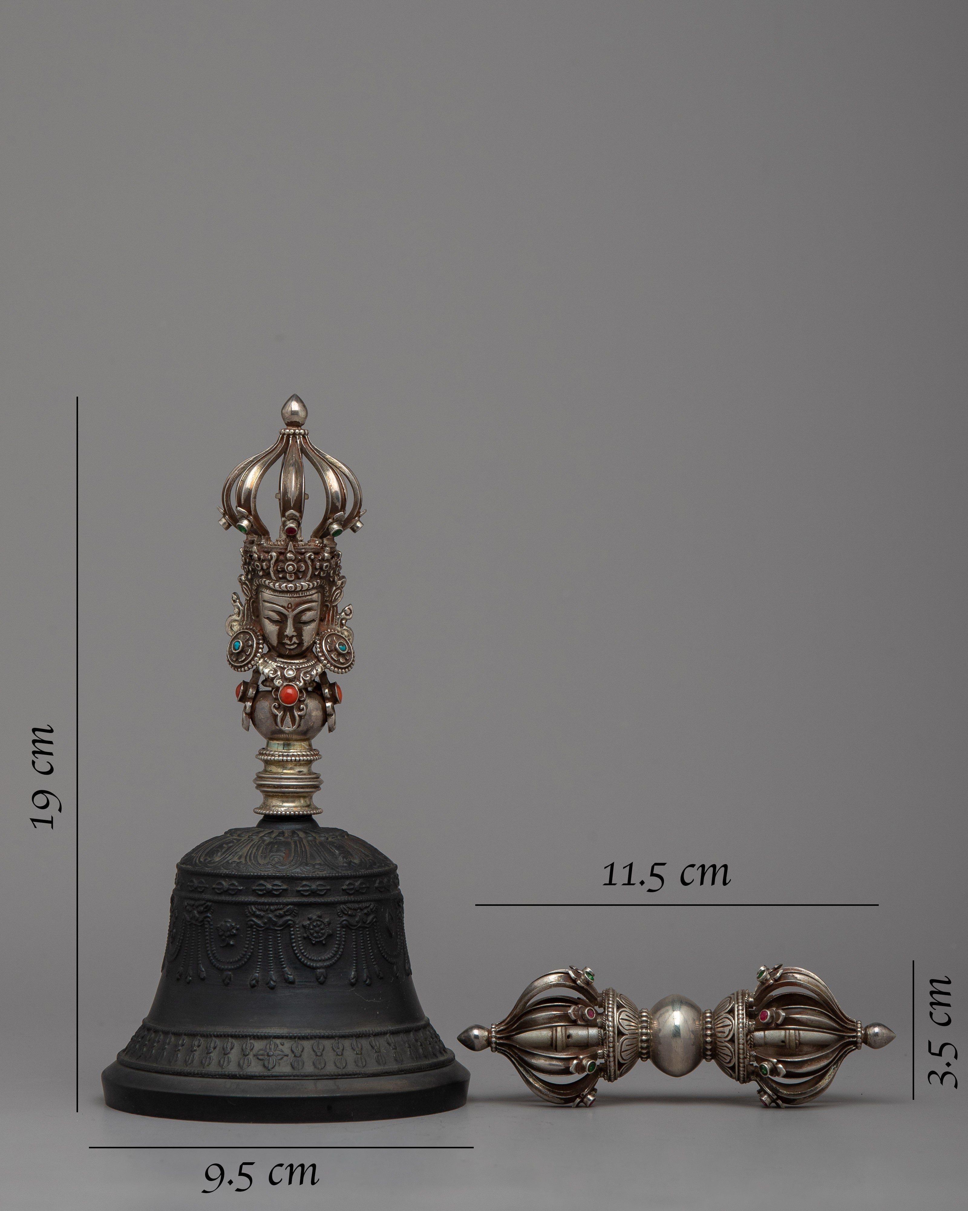 Tibetan Vajra and Bell for Meditation | Tools of Serenity and Spiritual Connection