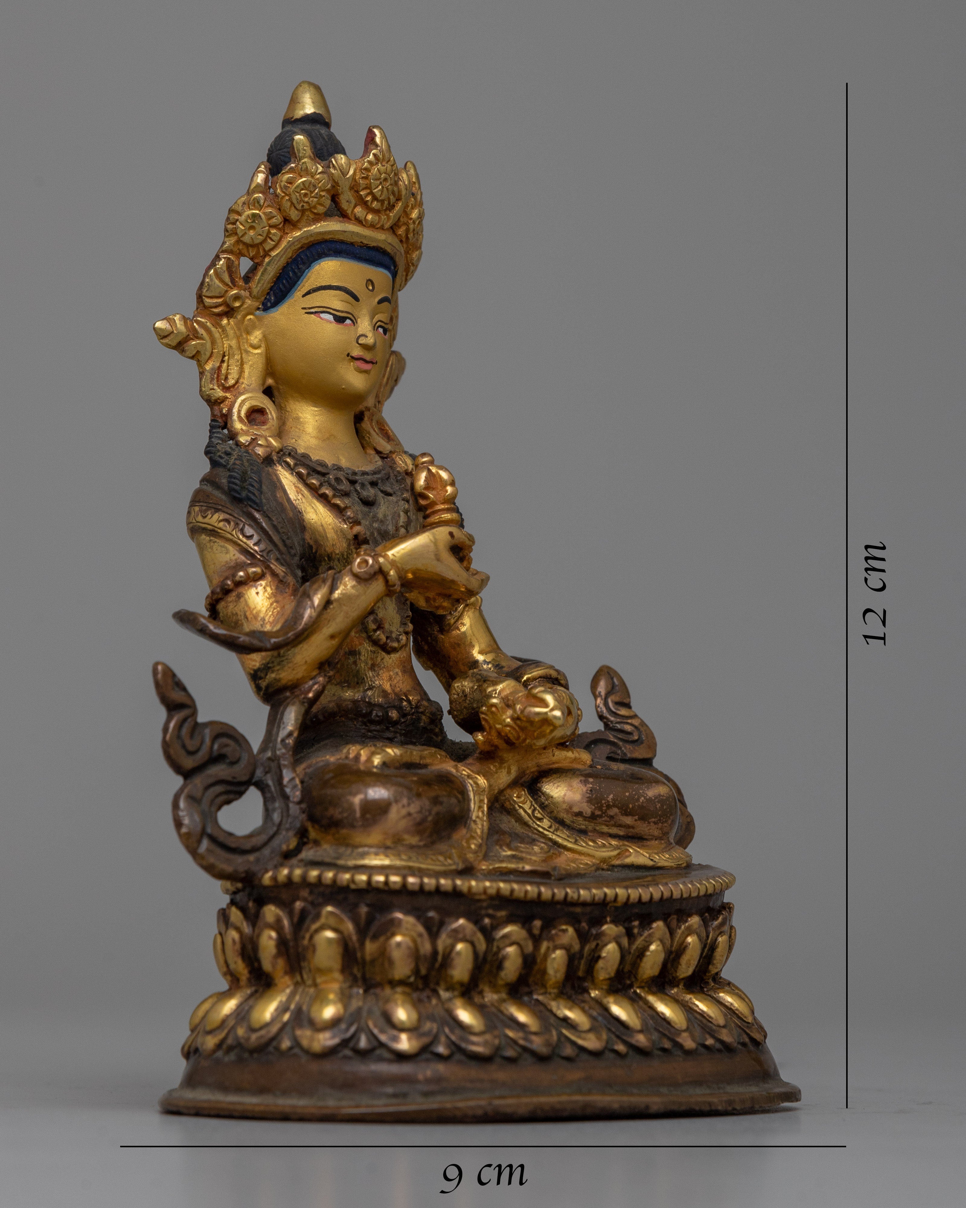 Vajrasattva Buddha Handmade Statue | Sacred Buddhist Art