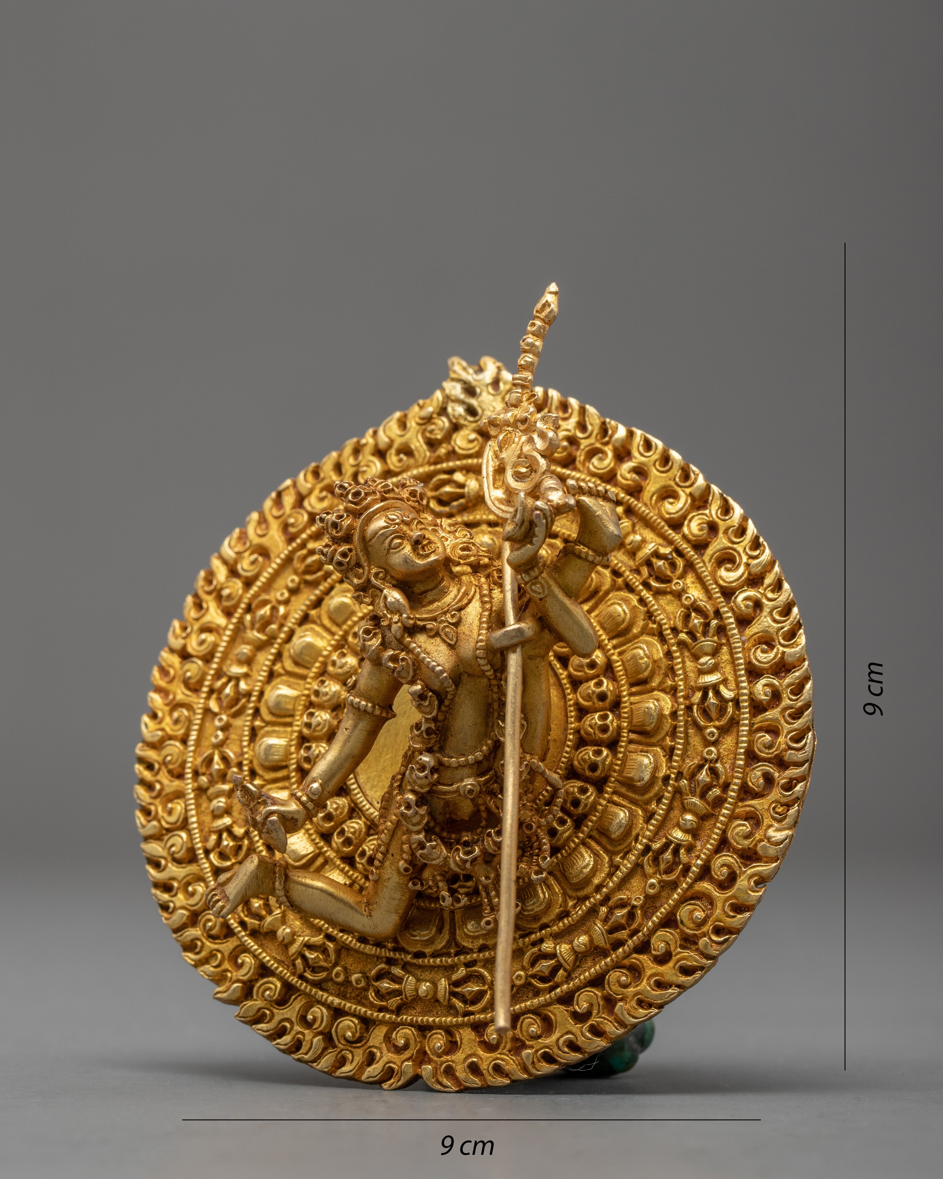 Gold Vajrayogini Statue | Tibetan Art